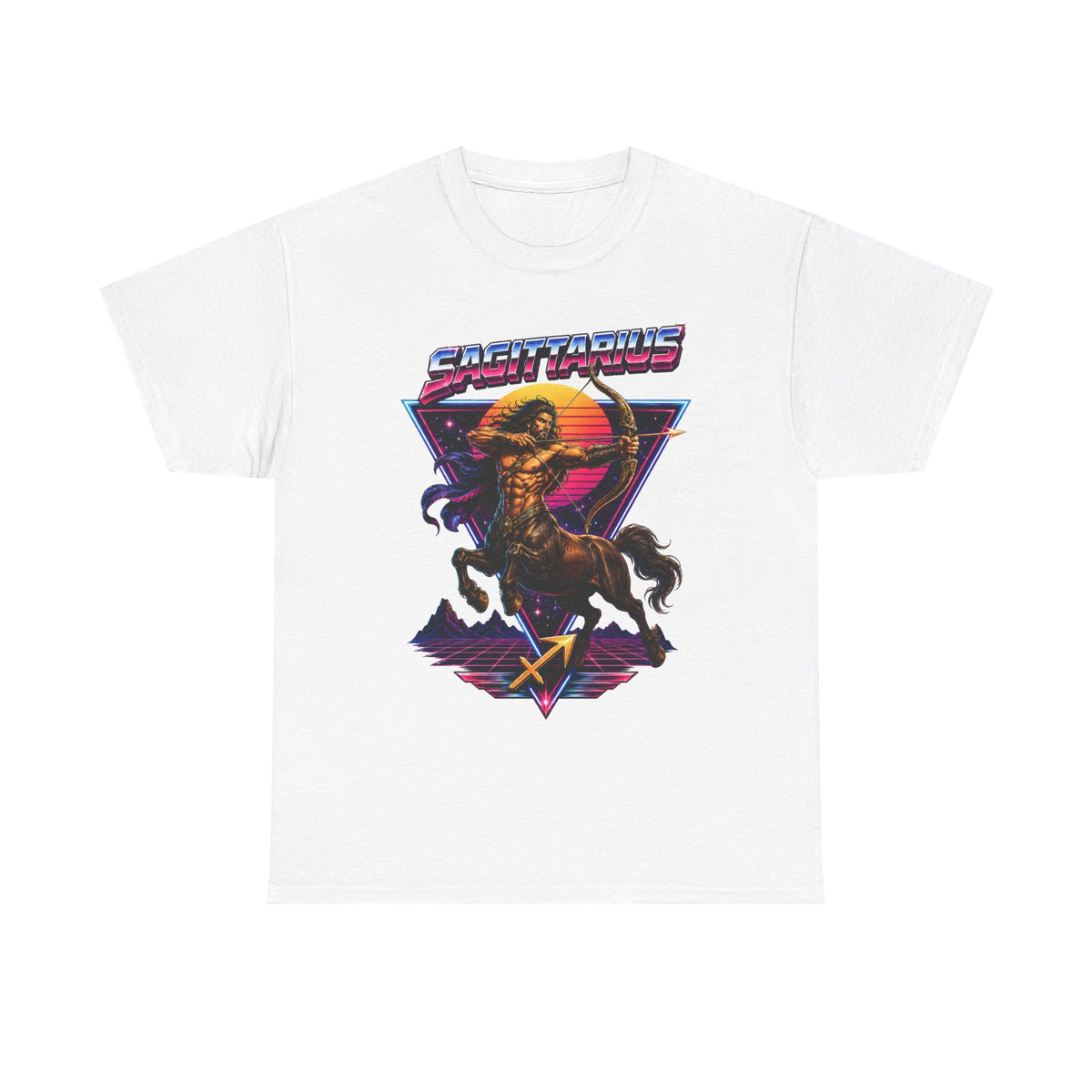 Sagittarius Retro Centaur Astrology Tee