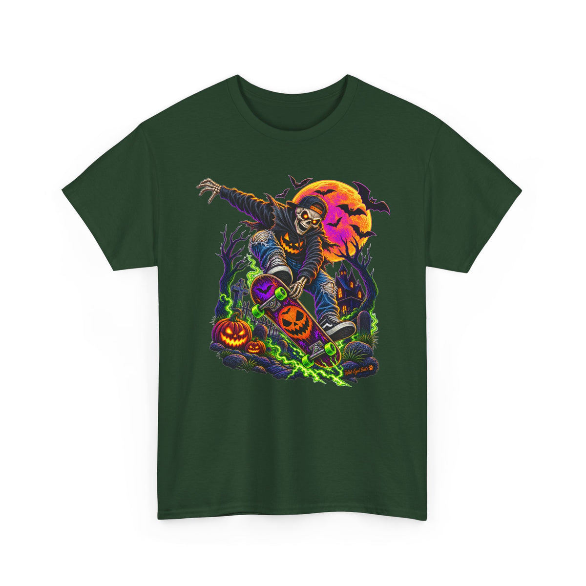 Halloween Scarecrow T-Shirt — Spooky Pumpkin Patch Graphic Tee