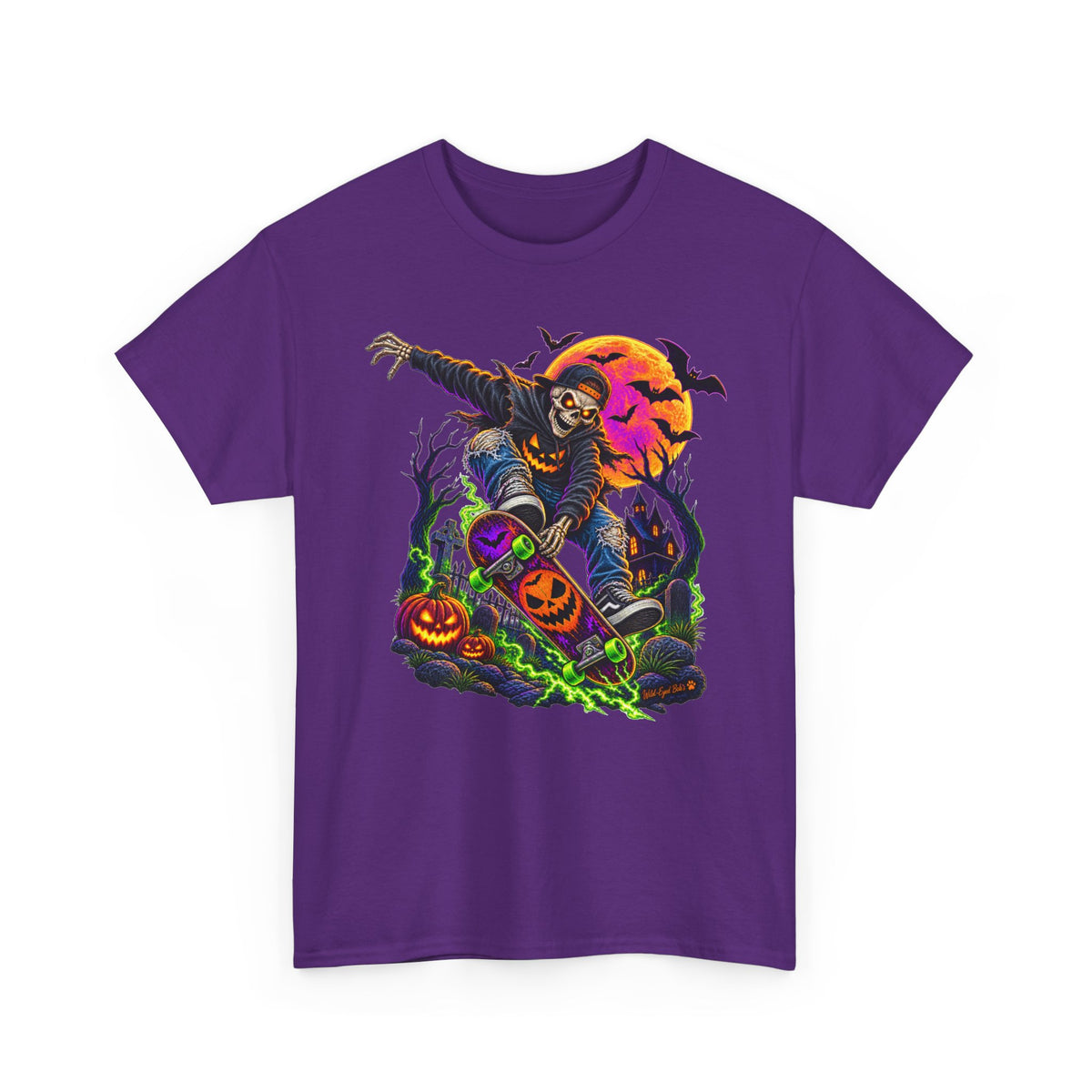 Halloween Scarecrow T-Shirt — Spooky Pumpkin Patch Graphic Tee
