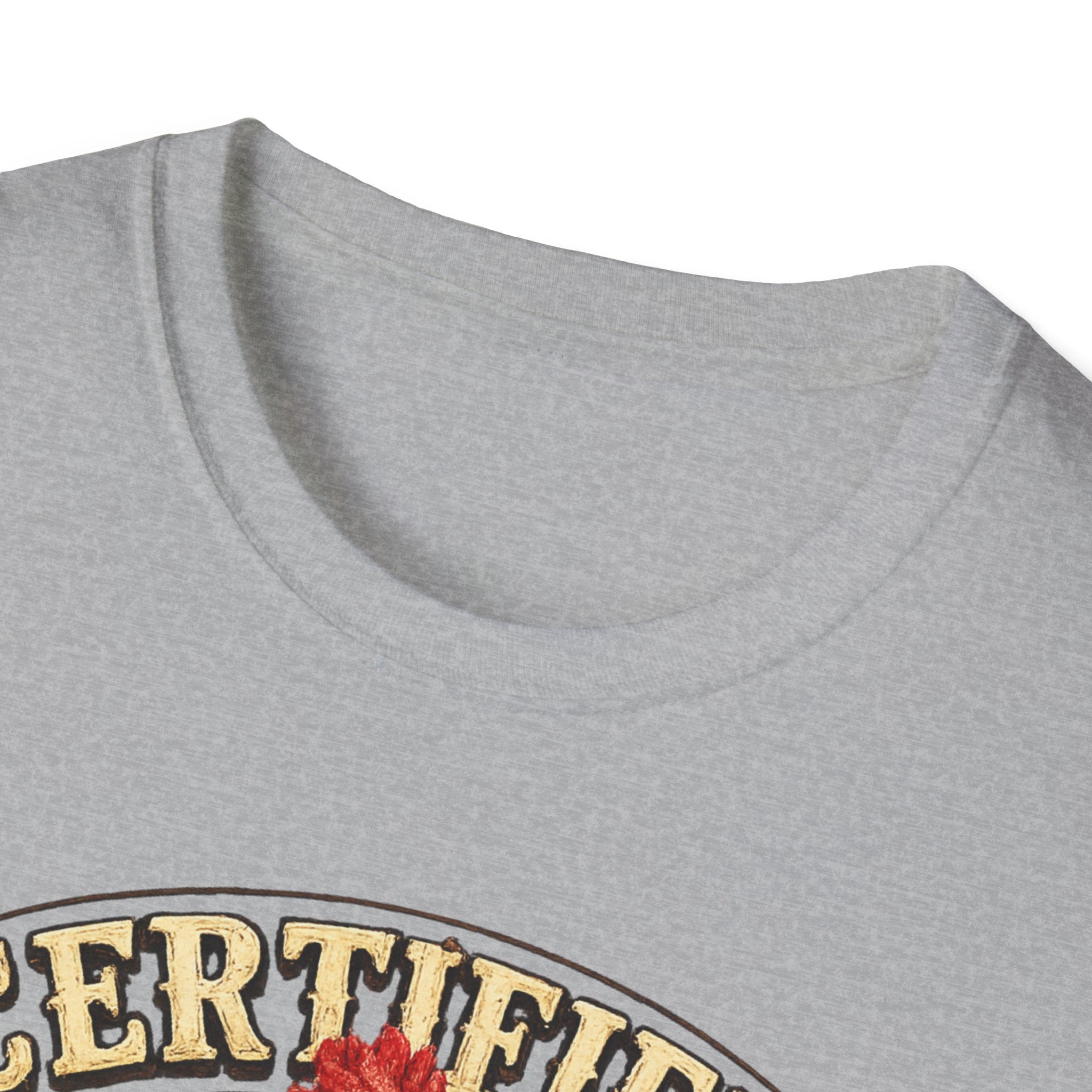 Boss Hen T-Shirt — "Certified Boss Hen Runs This Coop" Chicken Farm Tee