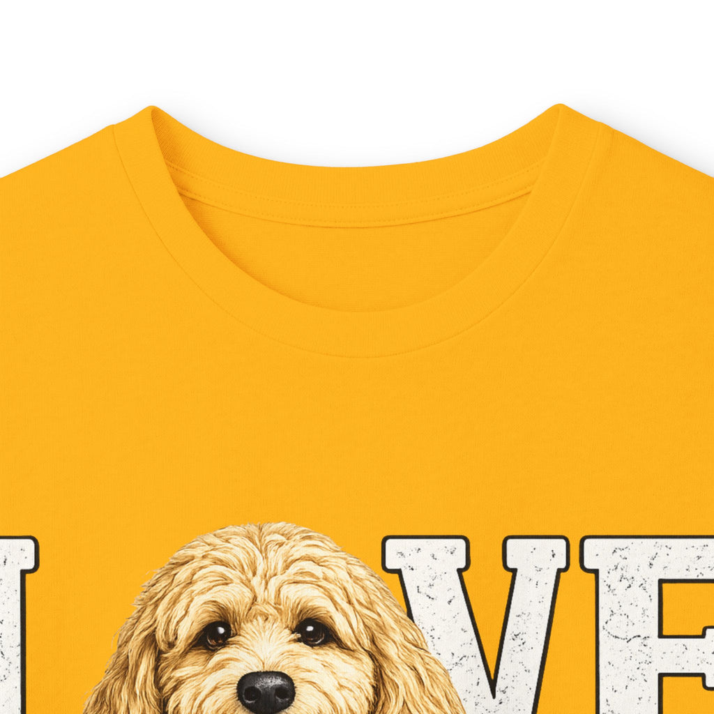 Golden Doodle 'LOVE' Long Sleeve Tee – Dog Mom/Dad Pet Lover Shirt