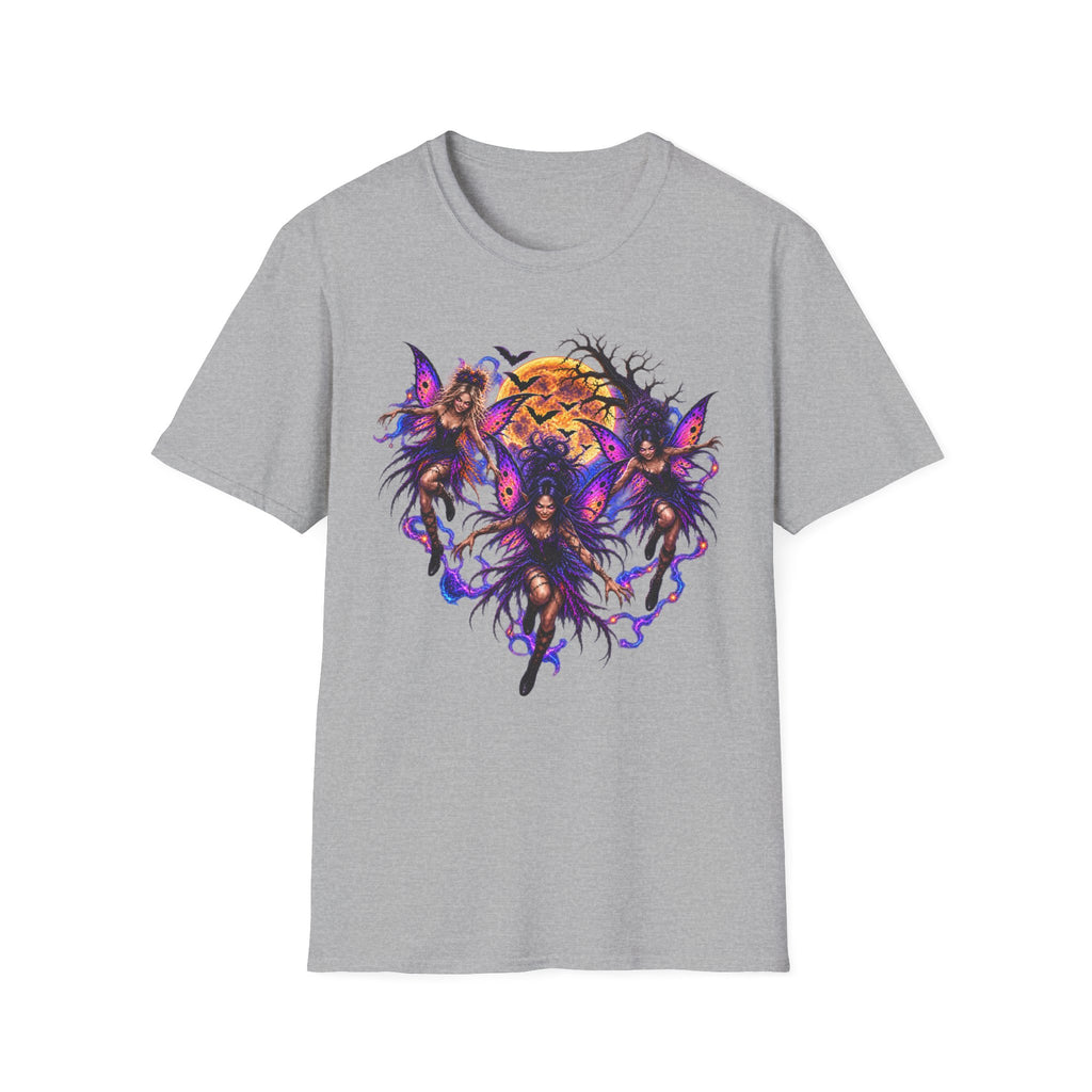 Fairy Moon Tee — Mystical Butterfly Faeries Graphic T-Shirt