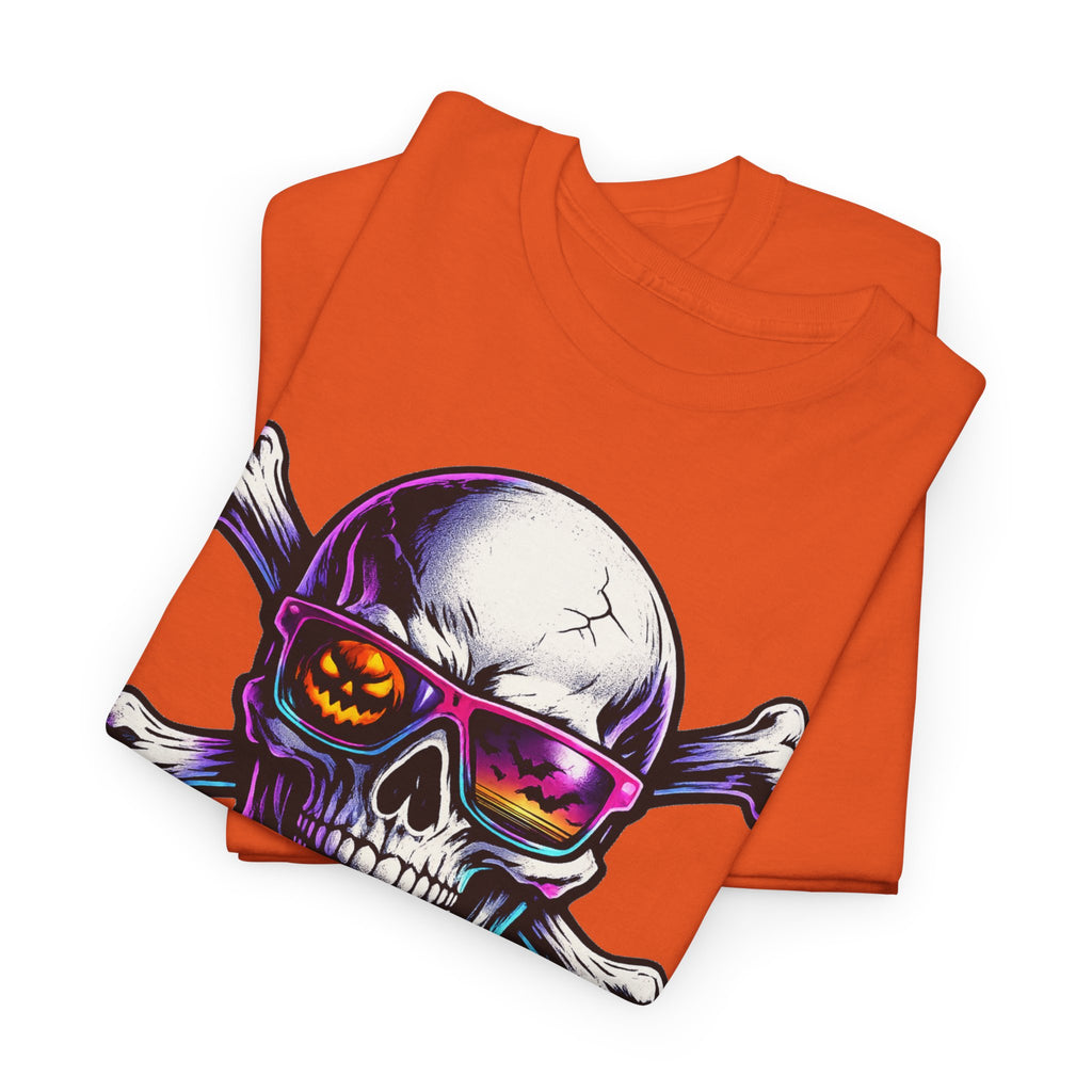 Neon Skull & Crossbones Graphic Tee