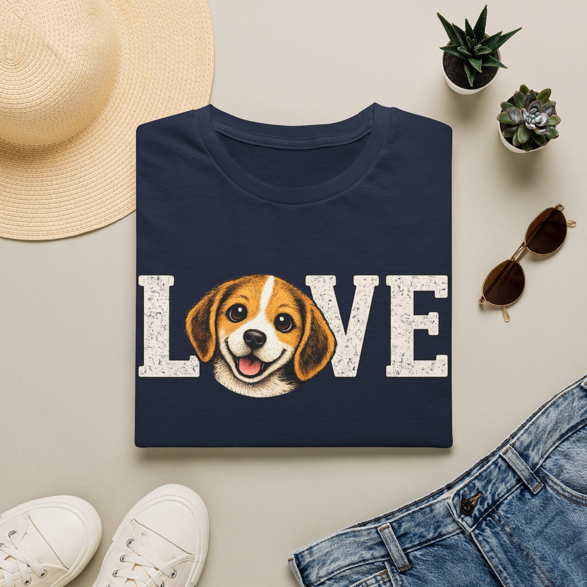 Love Beagle T-Shirt — Cute Dog Lover Tee