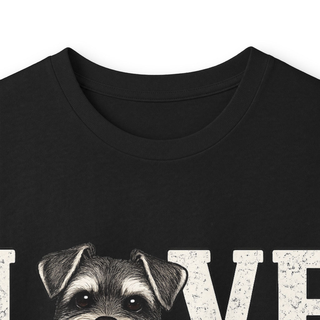 Schnauzer 'LOVE' Long Sleeve Tee – Dog Lover Shirt