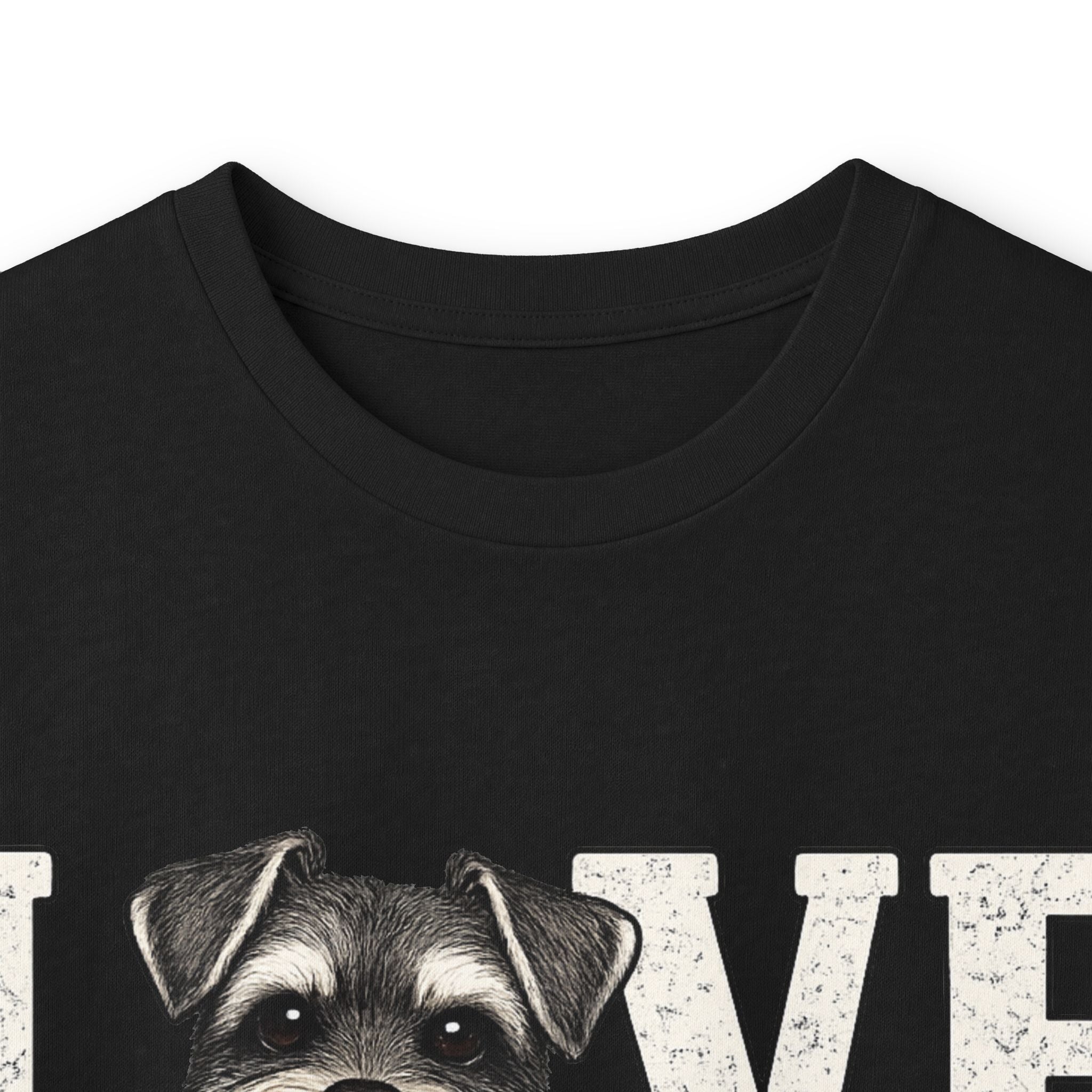 Schnauzer 'LOVE' Long Sleeve Tee – Dog Lover Shirt