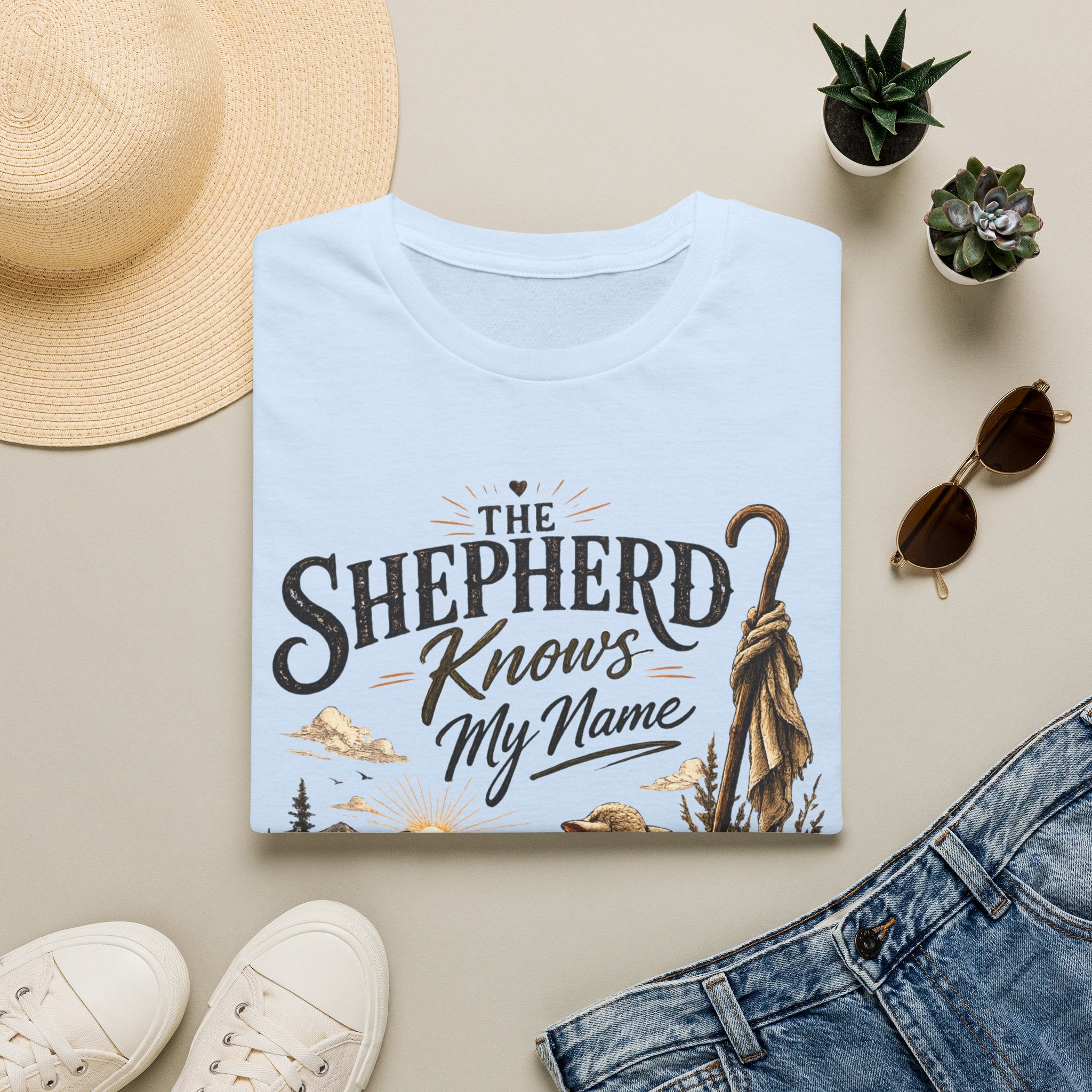 Shepherd Knows My Name T‑Shirt