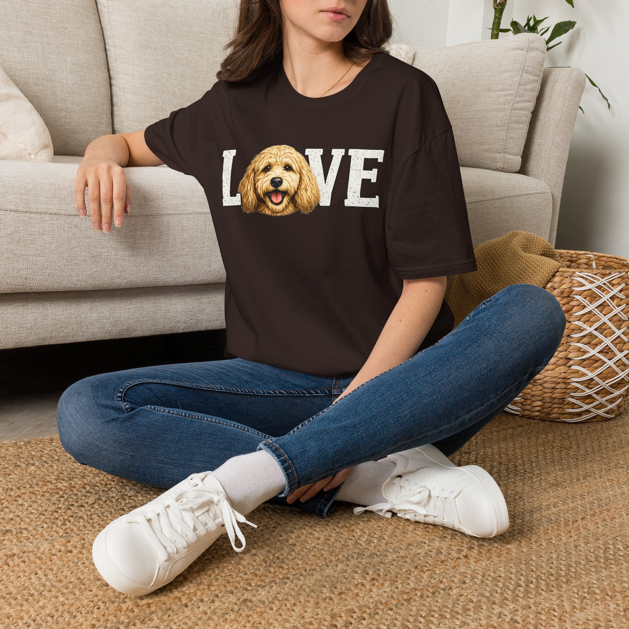 Love Goldendoodle T-Shirt — Cute Goldendoodle Tee