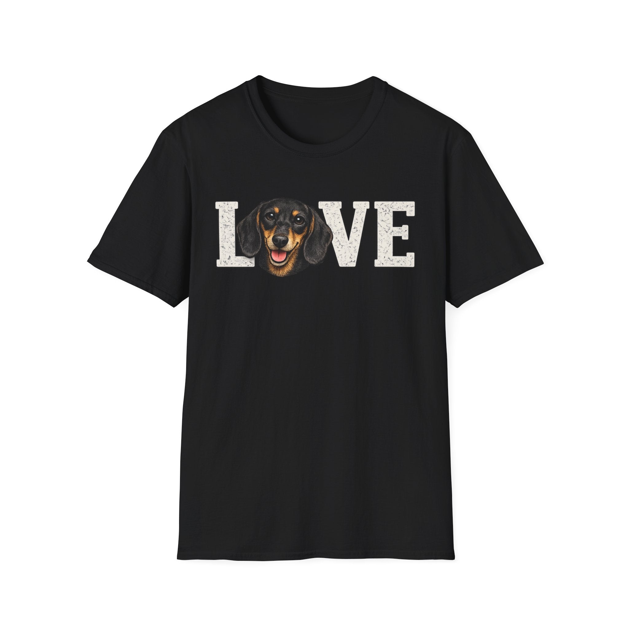 Dachshund LOVE T-Shirt — Cute Wiener Dog Graphic Tee for Dog Lovers