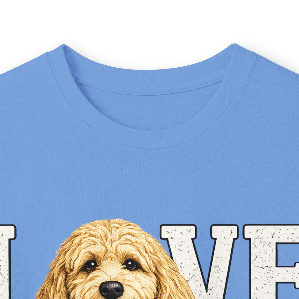 Golden Doodle 'LOVE' Long Sleeve Tee – Dog Mom/Dad Pet Lover Shirt