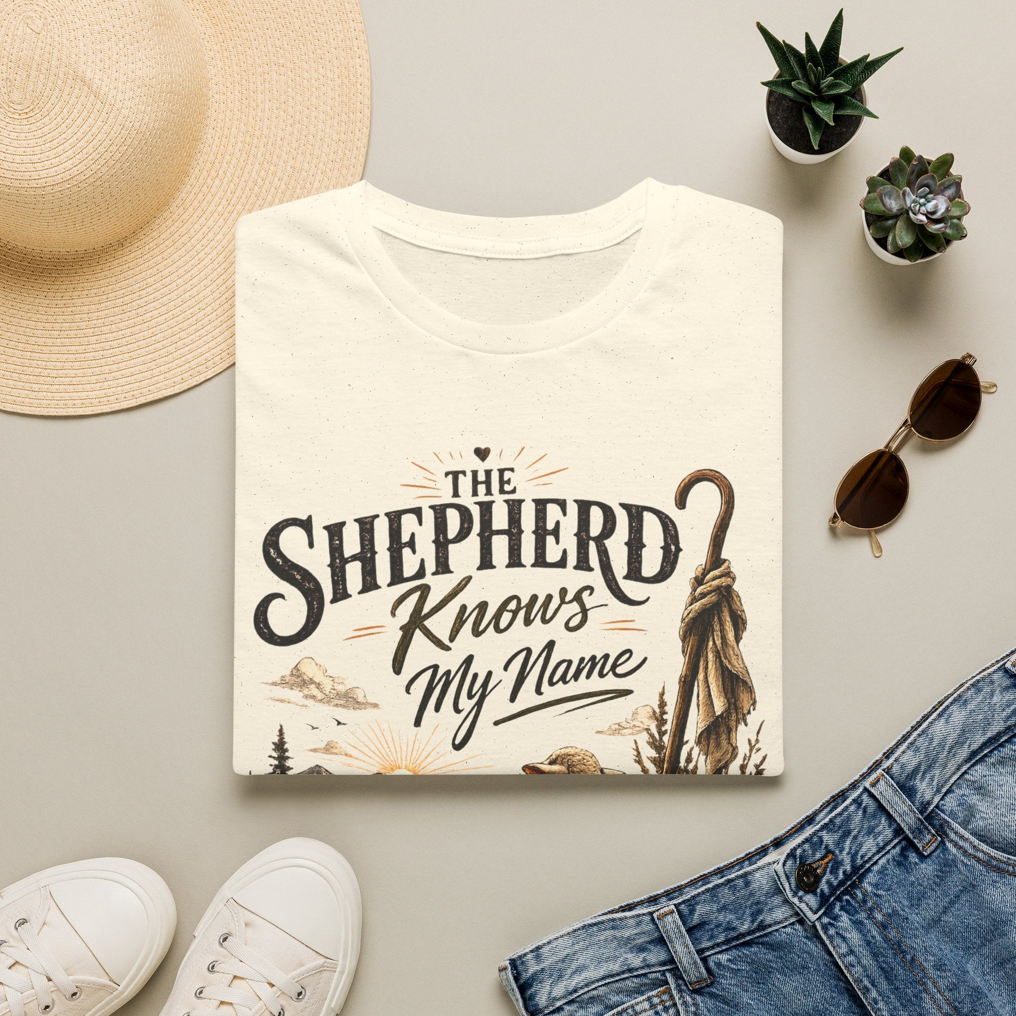 Shepherd Knows My Name T‑Shirt