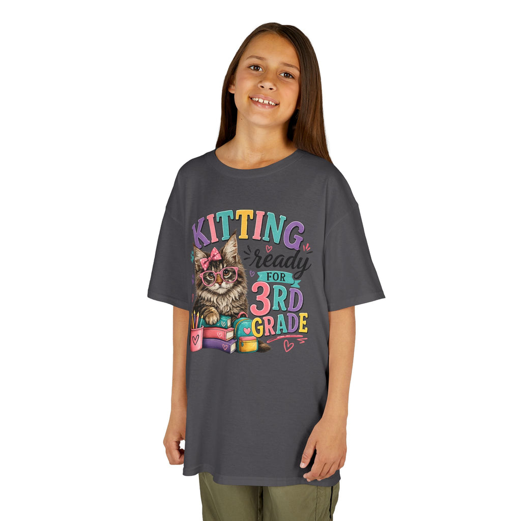 DIANE– “Kitting Ready for 3rd Grade” Cute Cat Back‑to‑School Tee