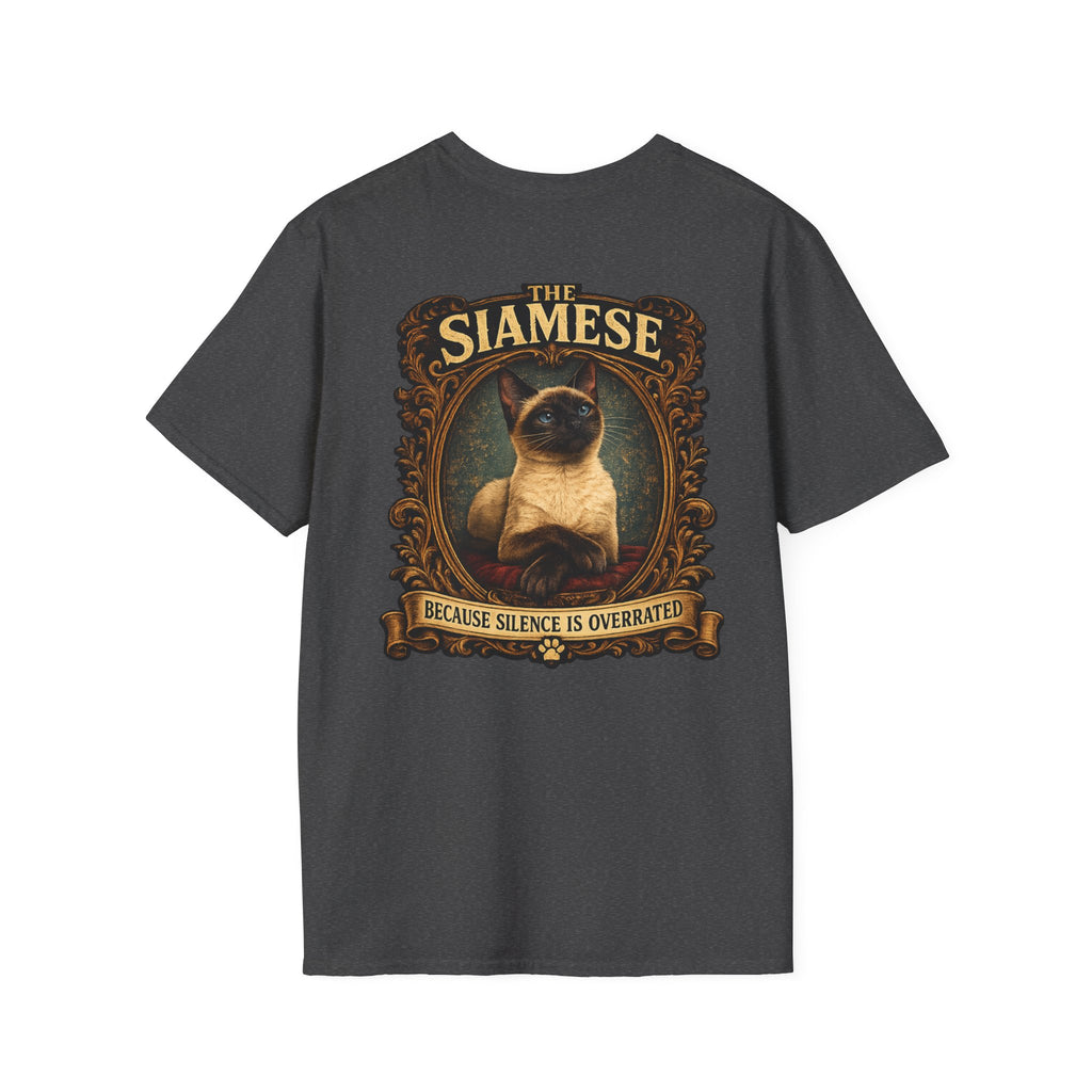 Siamese Cat Vintage Portrait T-Shirt