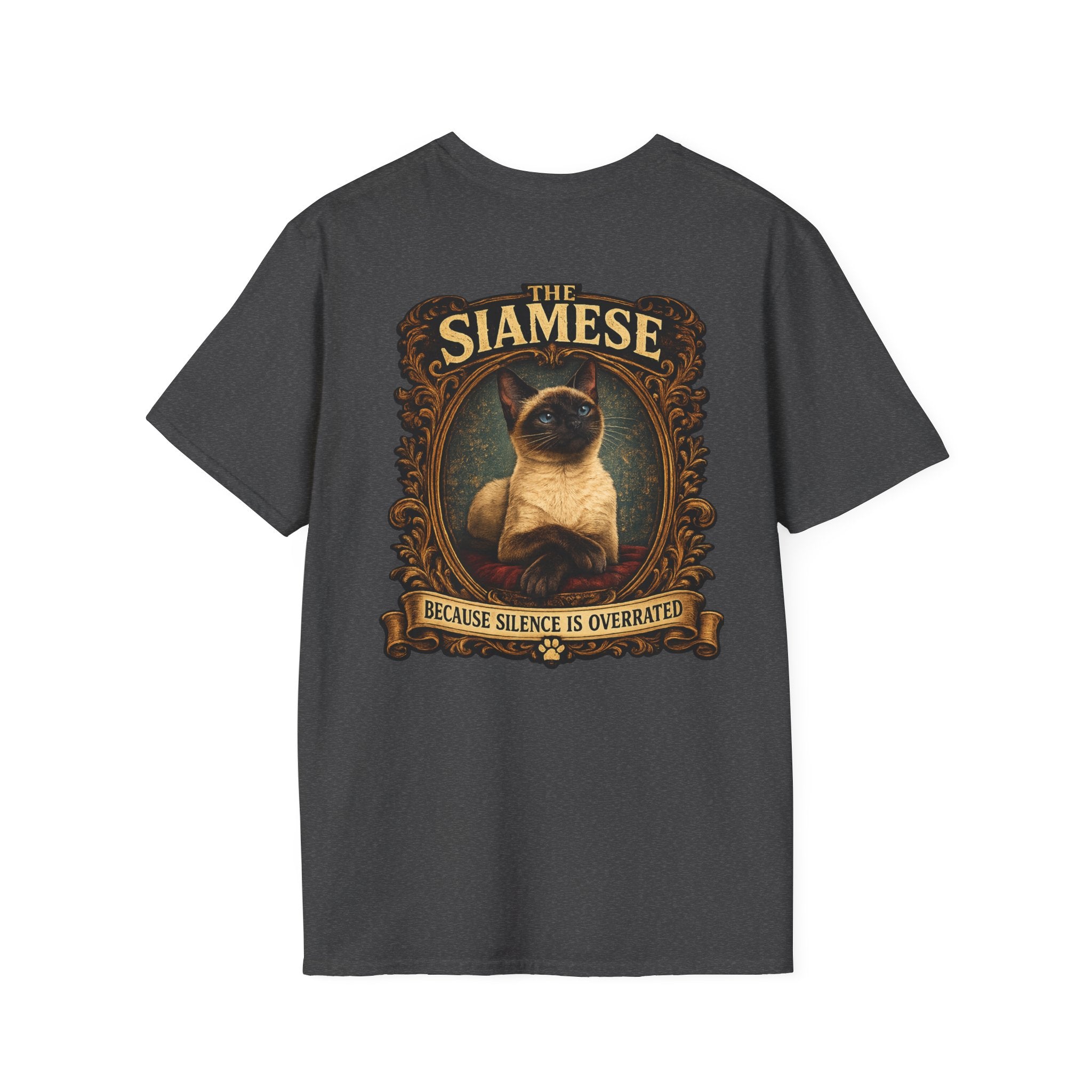 Siamese Cat Vintage Portrait T-Shirt