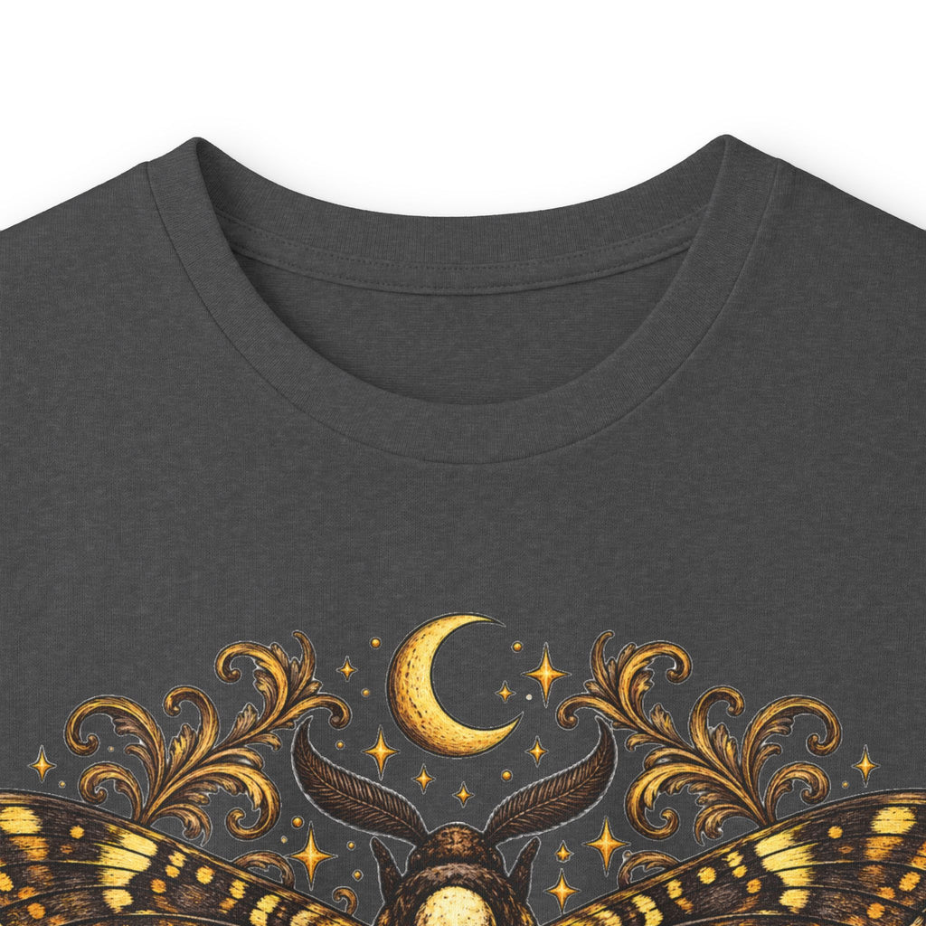 Moon Death Moth Skull Long Sleeve Tee