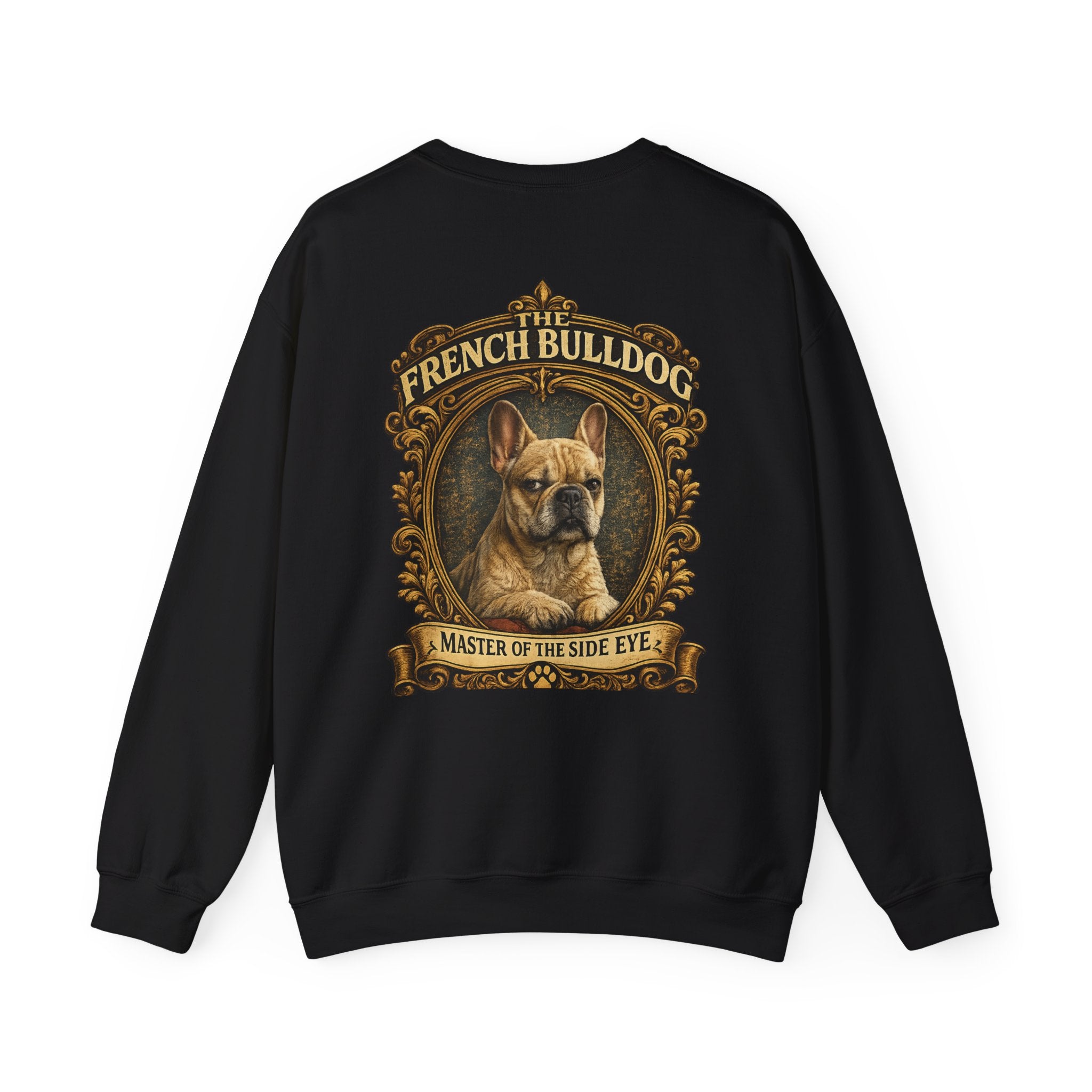 French Bulldog Sweatshirt — "Master of the Side Eye" Vintage-Style Crewneck