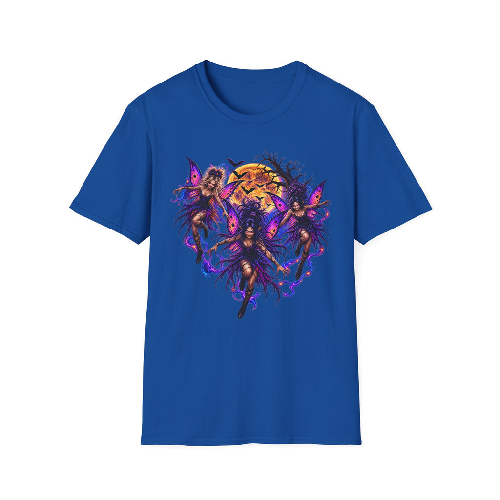 Fairy Moon Tee — Mystical Butterfly Faeries Graphic T-Shirt