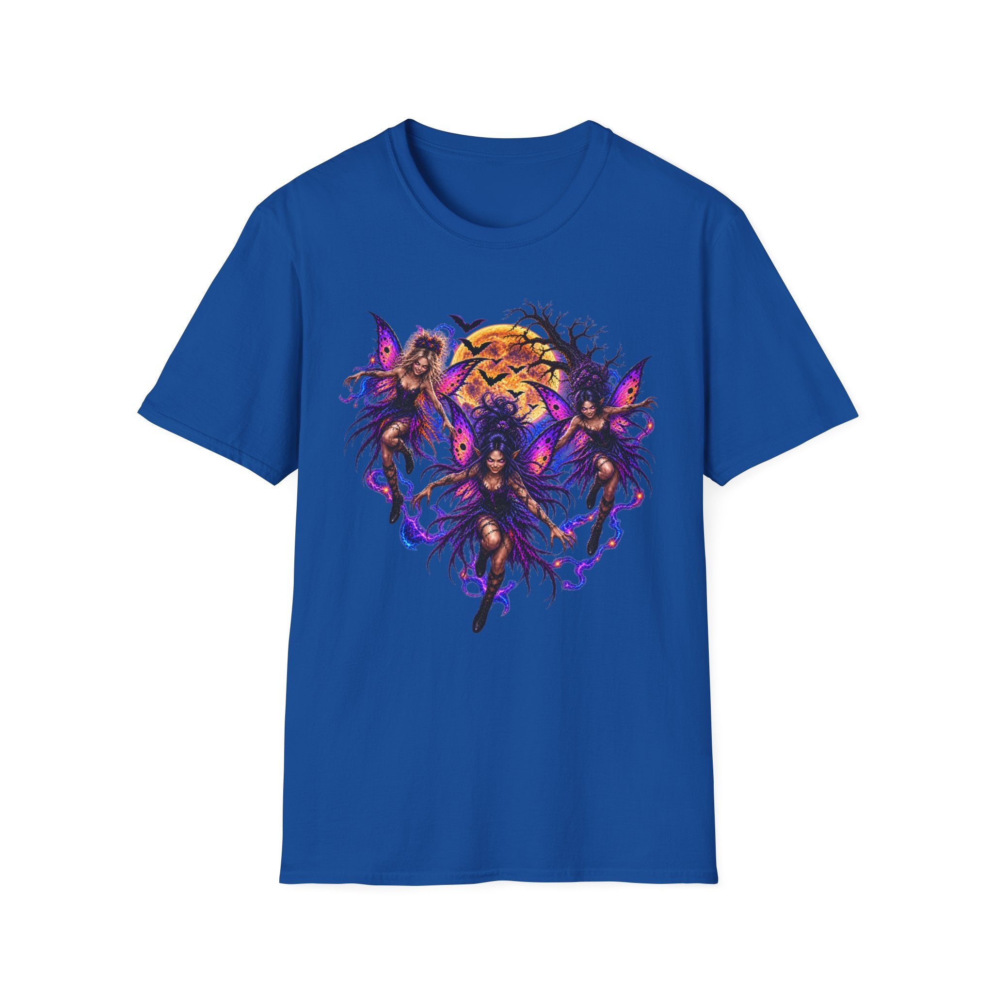 Fairy Moon Tee — Mystical Butterfly Faeries Graphic T-Shirt