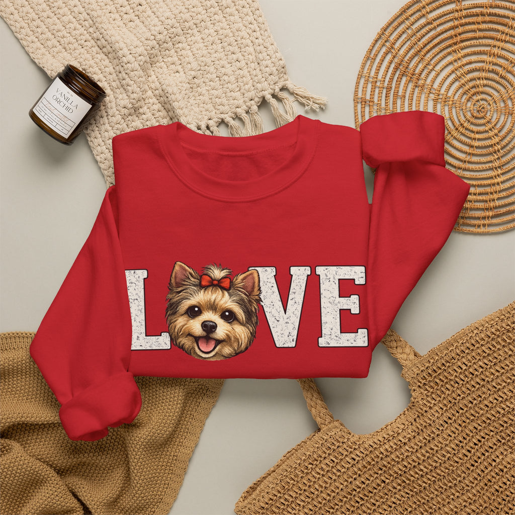 Yorkie Love Crewneck Sweatshirt