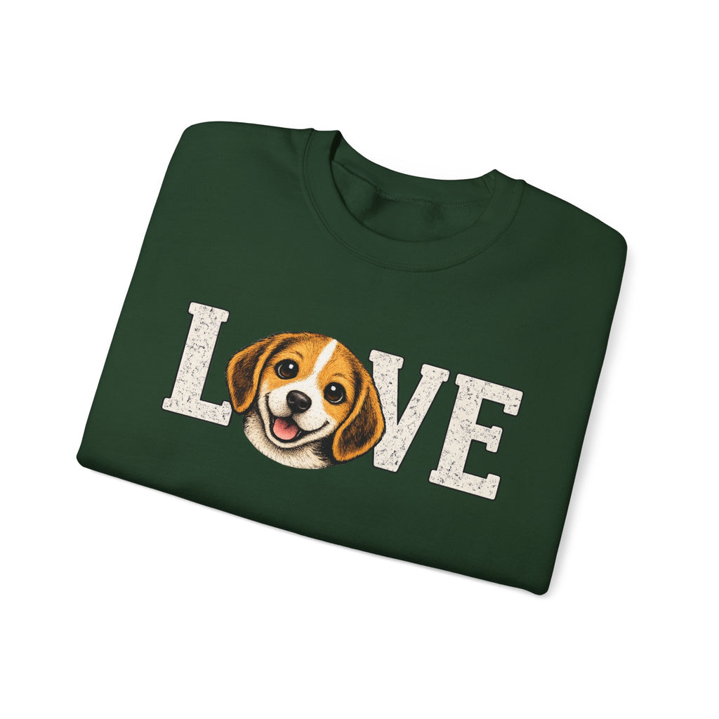 Beagle Love Sweatshirt — Cute Dog Lover Crewneck