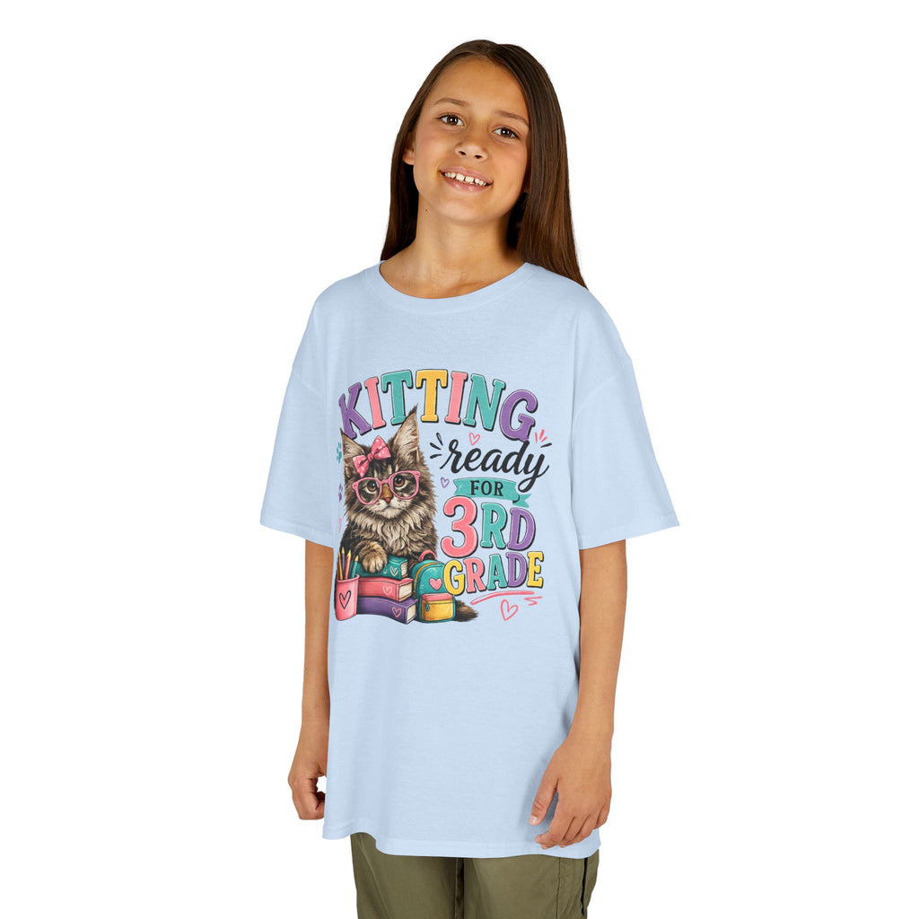 DIANE– “Kitting Ready for 3rd Grade” Cute Cat Back‑to‑School Tee