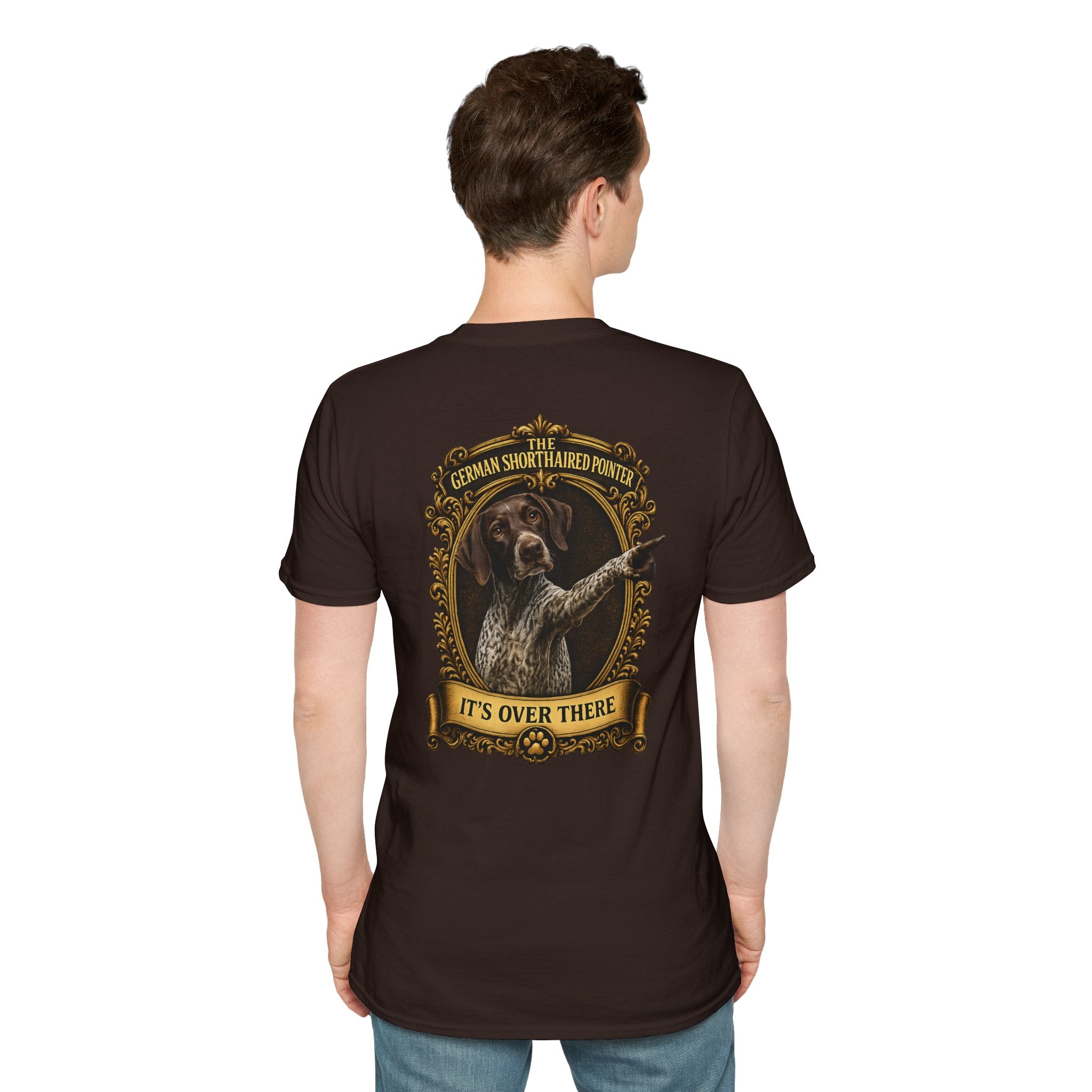 German Shorthaired Pointer T-Shirt – 'It's Over There' Dog Lover Tee