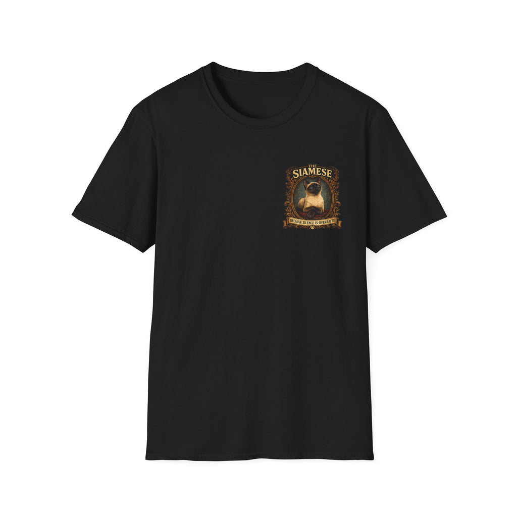 Siamese Cat Vintage Portrait T-Shirt