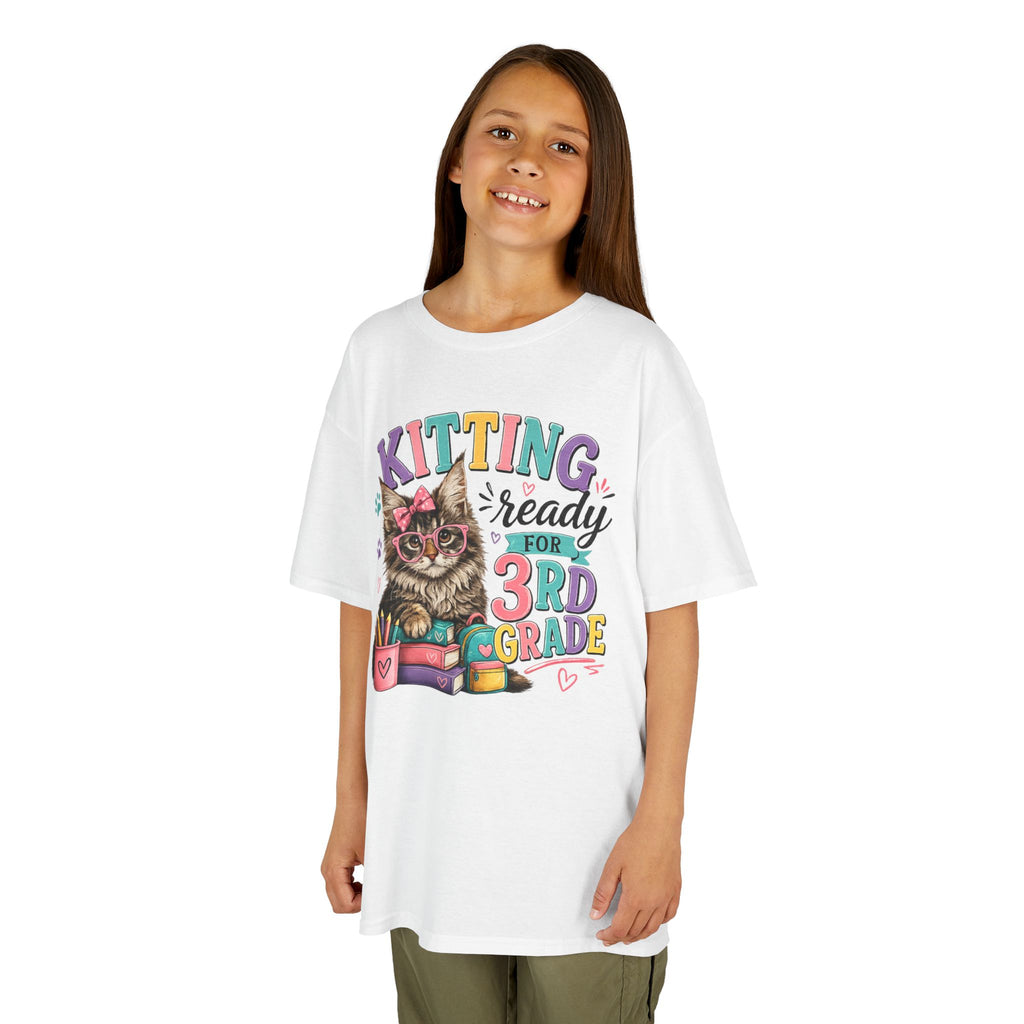 DIANE– “Kitting Ready for 3rd Grade” Cute Cat Back‑to‑School Tee
