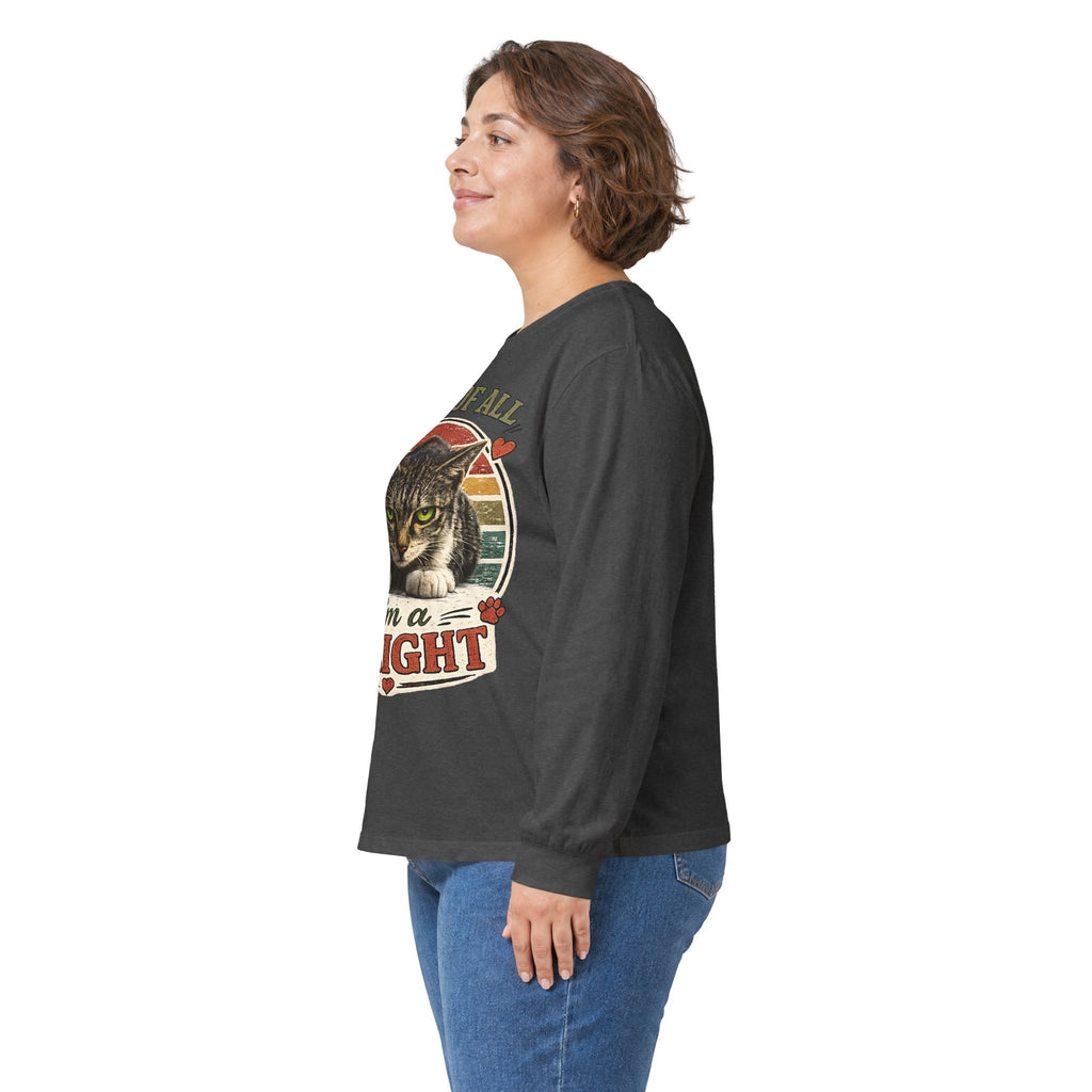 First Of All I'm A Delight Cat Long Sleeve Tee