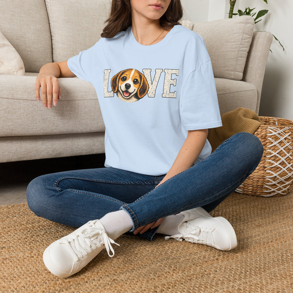Love Beagle T-Shirt — Cute Dog Lover Tee