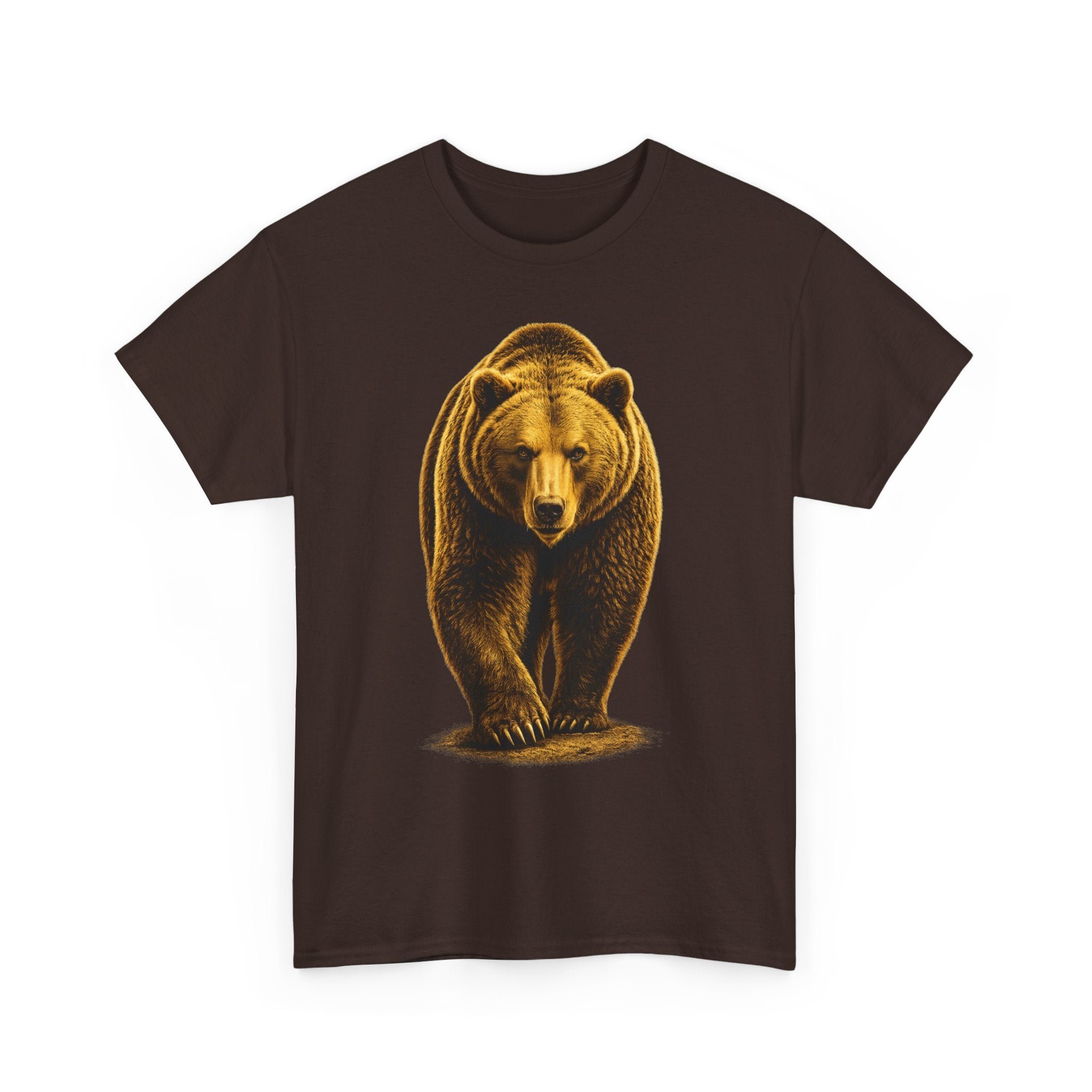 Bear Graphic Tee — Wilderness Grizzly Shirt for Outdoor Lovers
