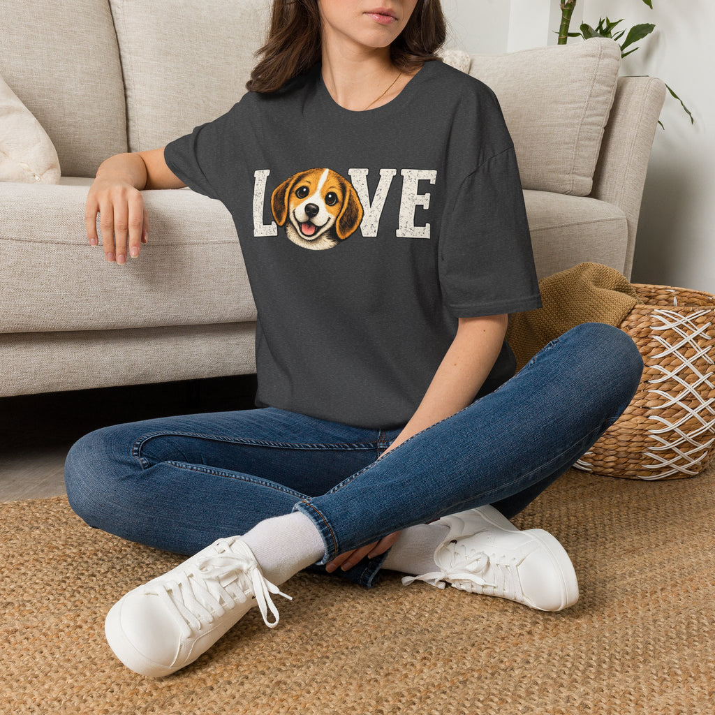 Love Beagle T-Shirt — Cute Dog Lover Tee