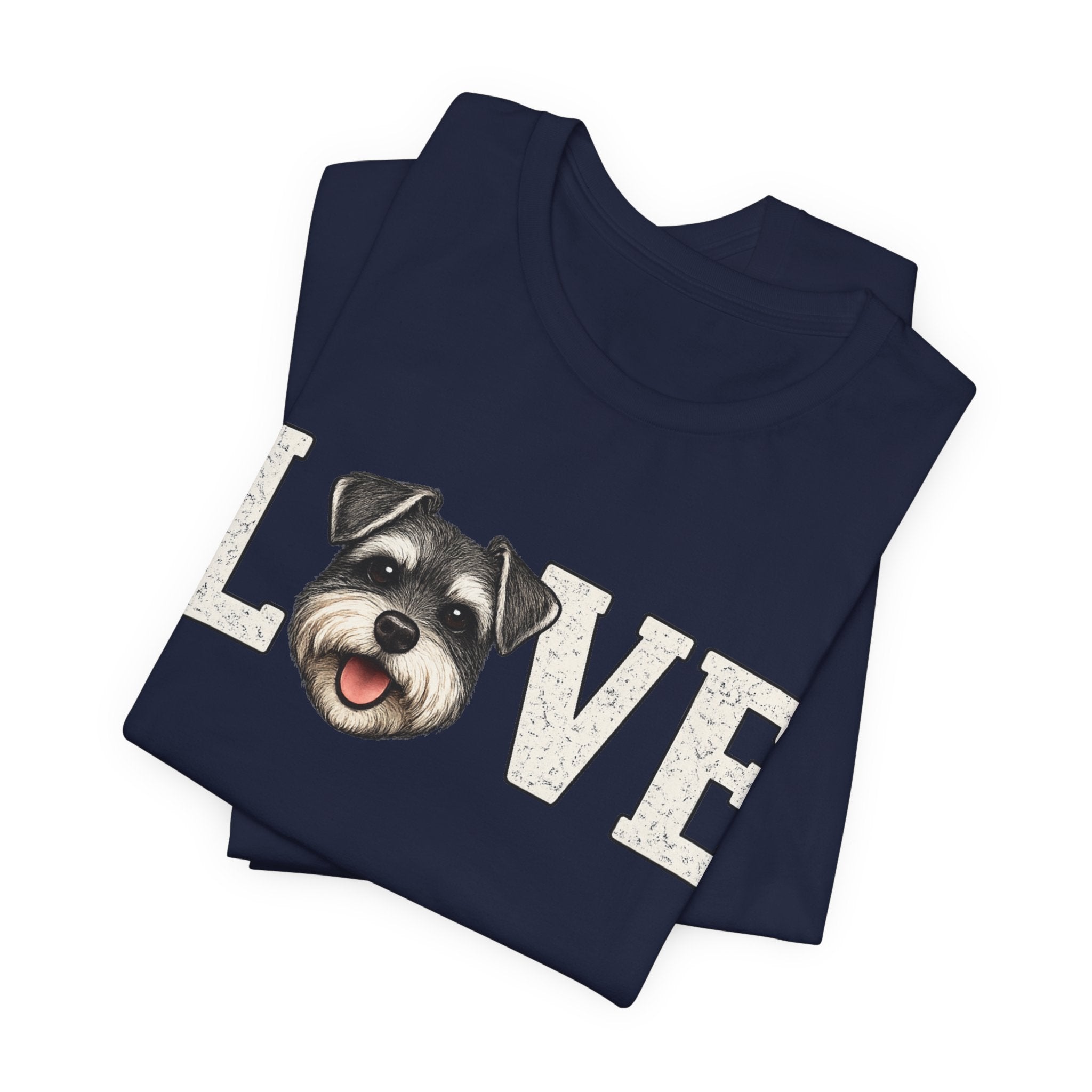 Love Schnauzer T-Shirt — Cute Dog Lover Tee