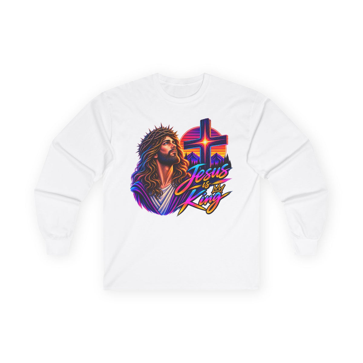 Jesus Is King Long Sleeve Tee