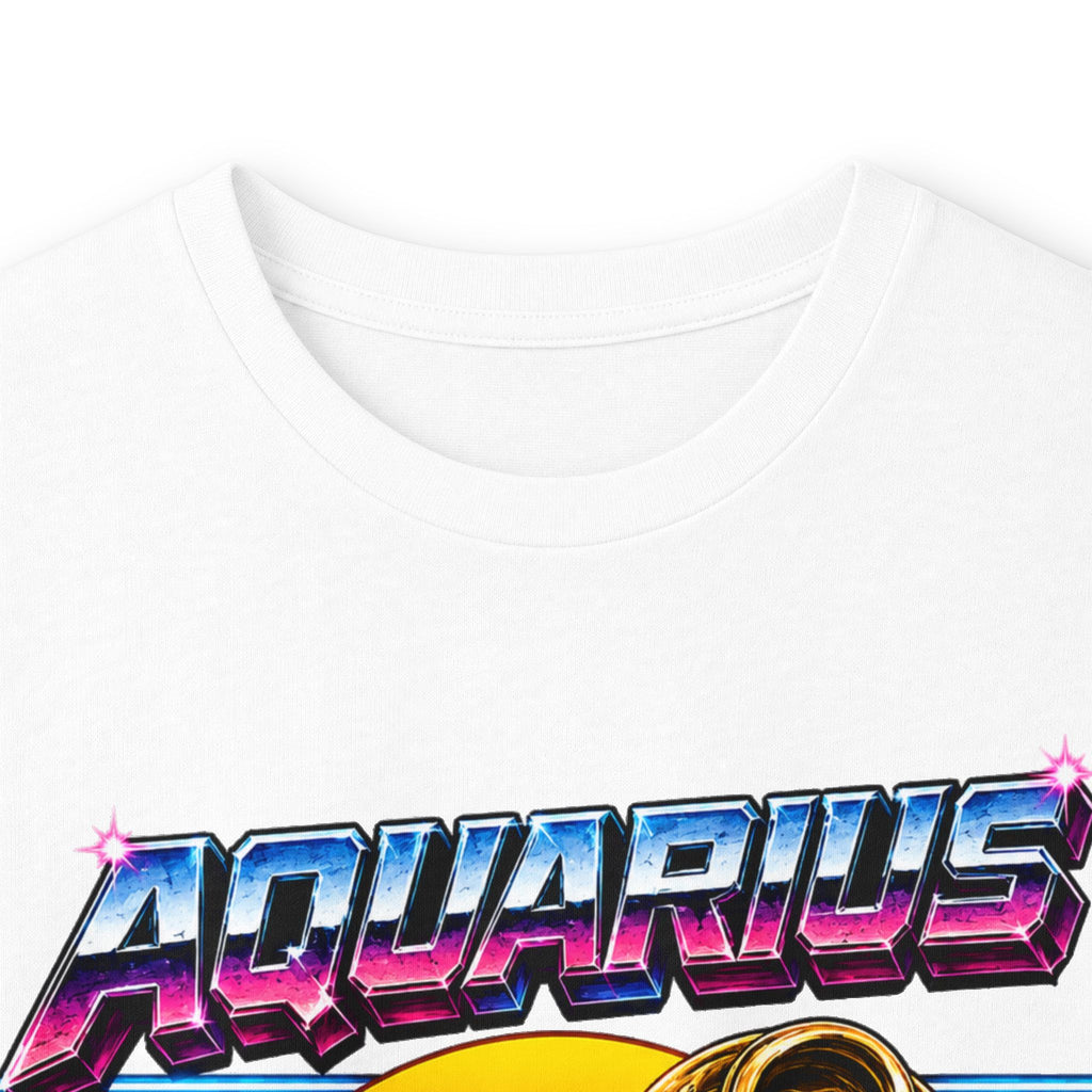 Aquarius Retro Wave Long Sleeve Tee