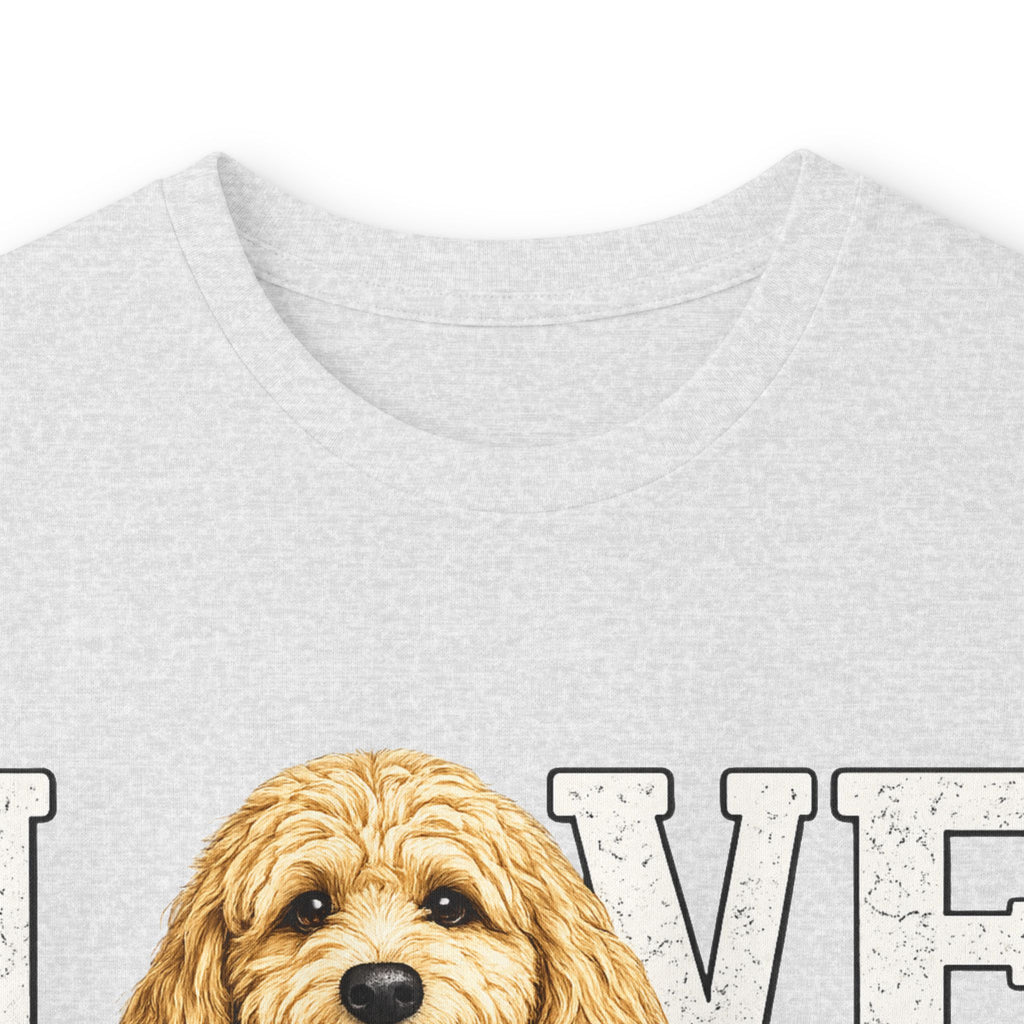 Golden Doodle 'LOVE' Long Sleeve Tee – Dog Mom/Dad Pet Lover Shirt