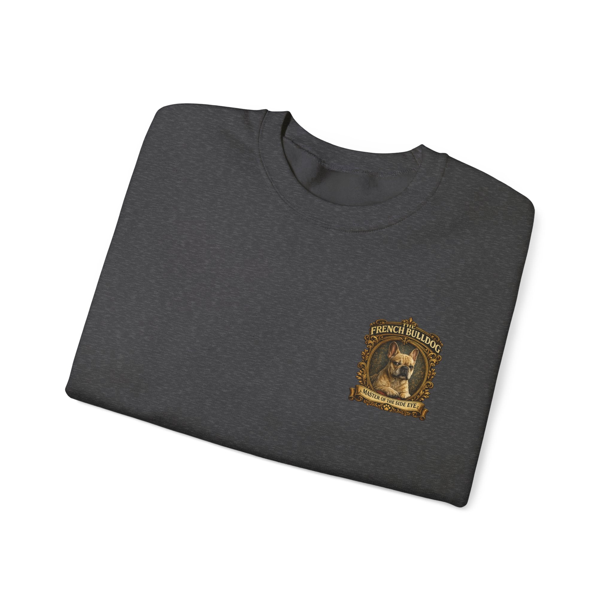 French Bulldog Sweatshirt — "Master of the Side Eye" Vintage-Style Crewneck