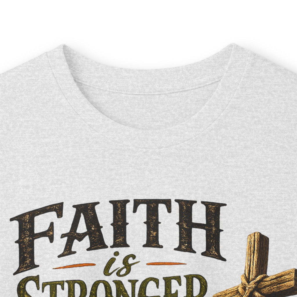 Faith Is Stronger Than Fear Long Sleeve Tee