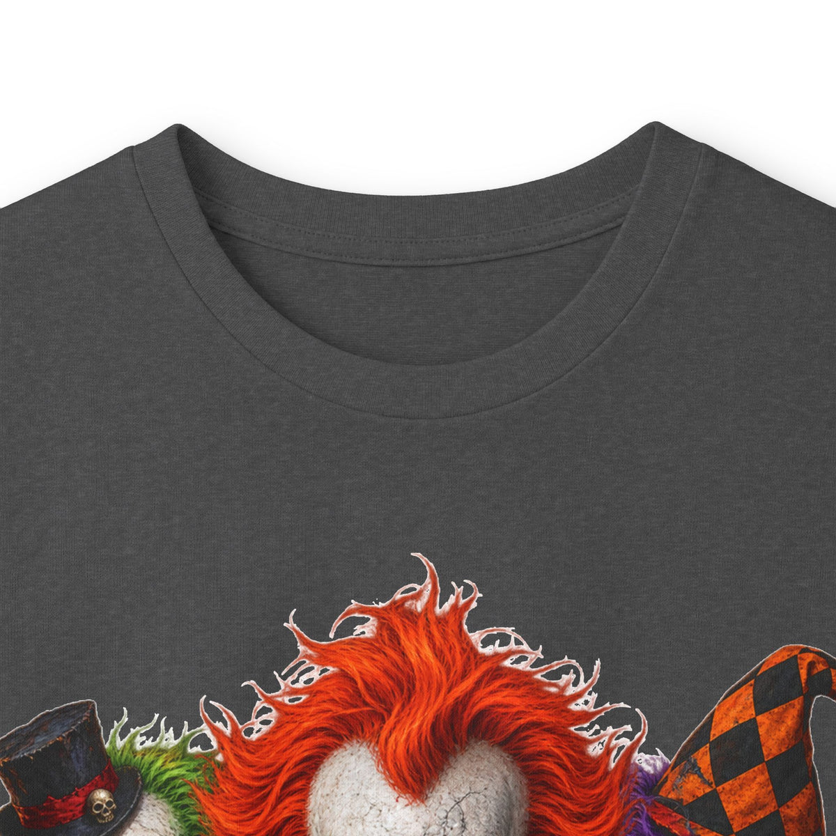 Creepy Clown Pumpkin Long Sleeve Tee