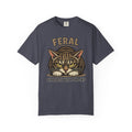 T-Shirt — "Feral: Approach With Snacks" Cat Graphic Tee