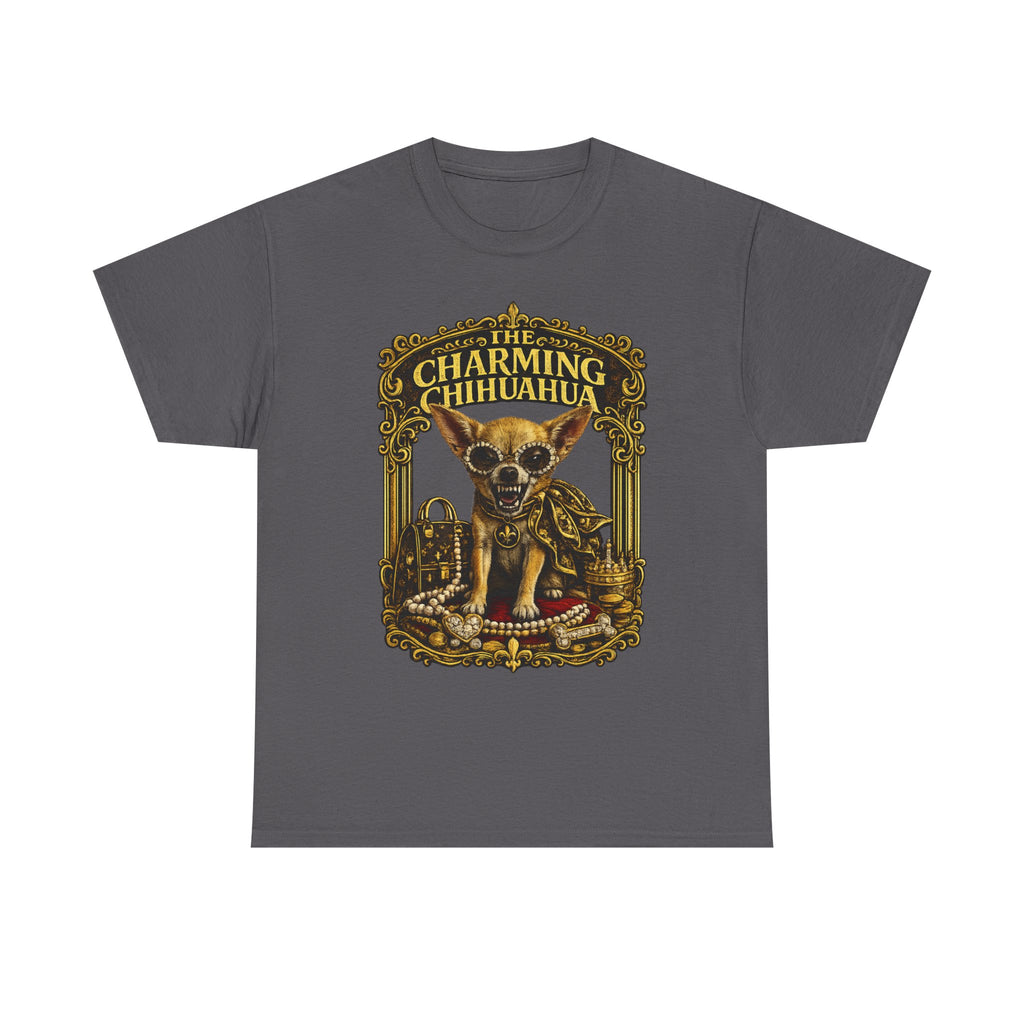Chihuahua Tee-The Charming Chihuahua T-Shirt — Vintage Pet Portrait Tee