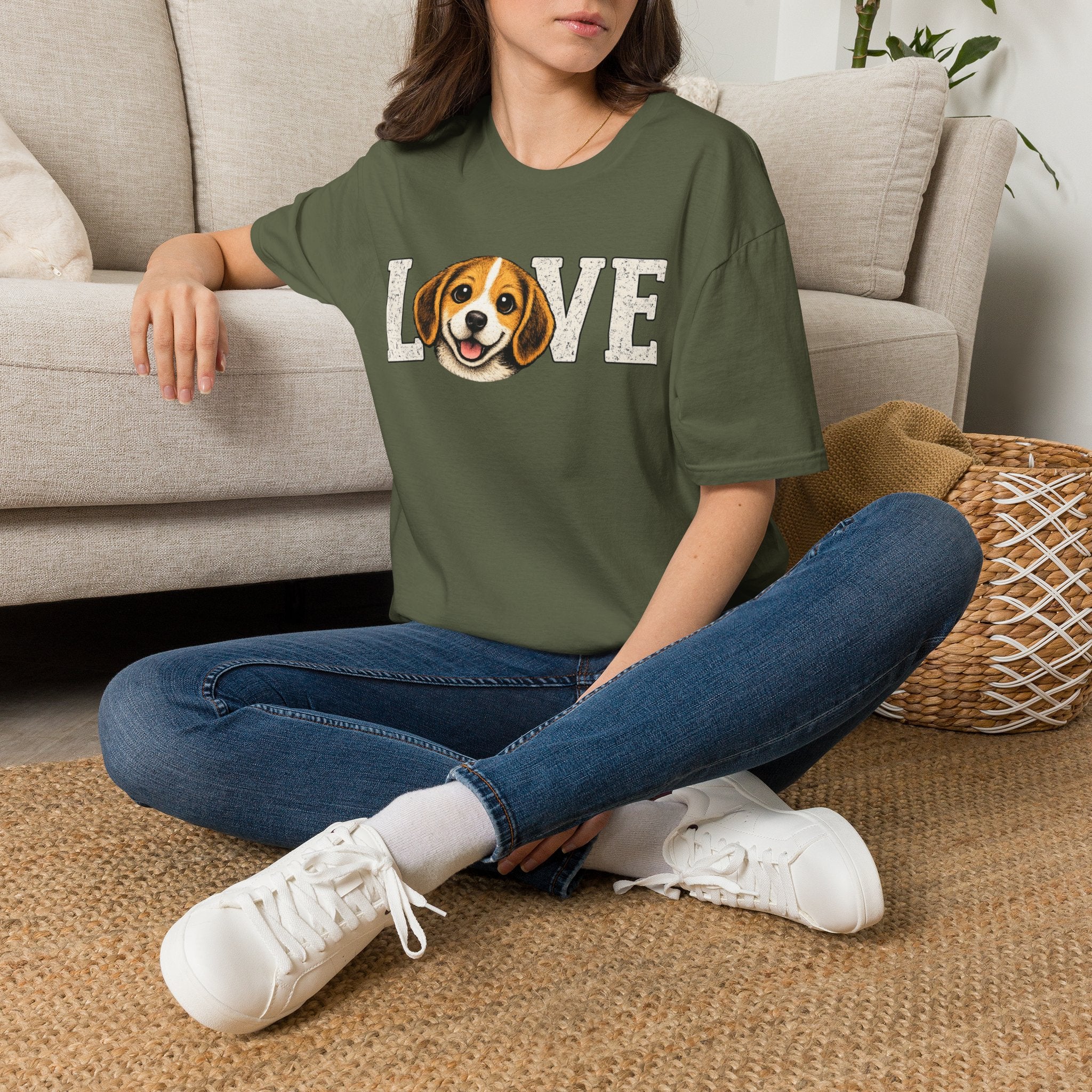 Love Beagle T-Shirt — Cute Dog Lover Tee