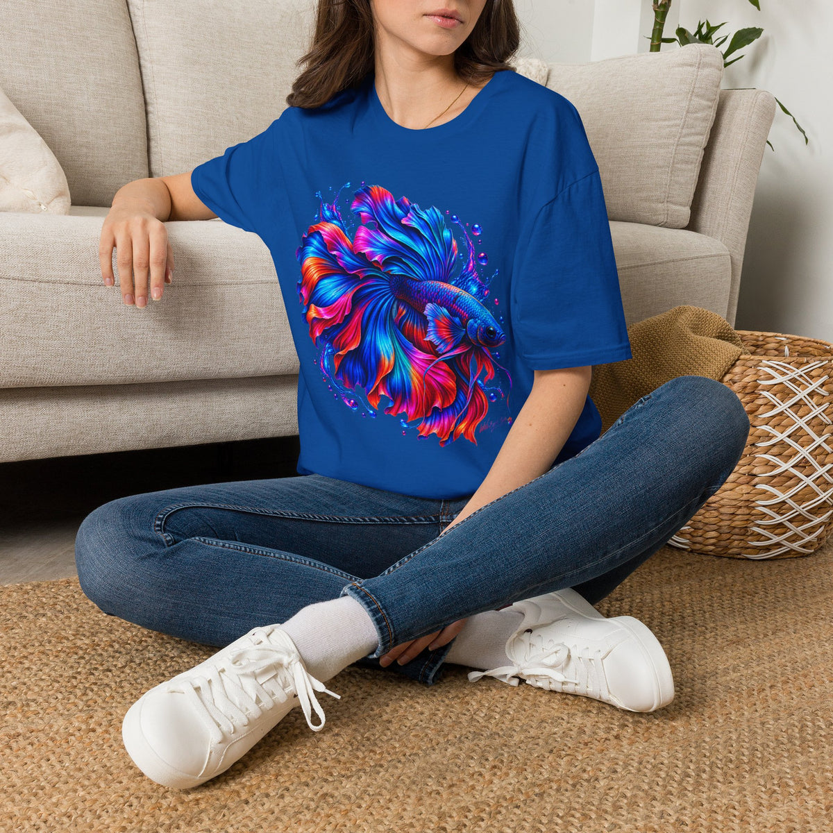 Betta Fish Color Splash T-Shirt