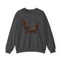 Bat Flight Crewneck Sweatshirt – Bat Battle Goth-holloween Graphic