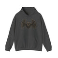 Gothic Bat Graphic Hoodie — Vintage Winged Bat Sweatshirt