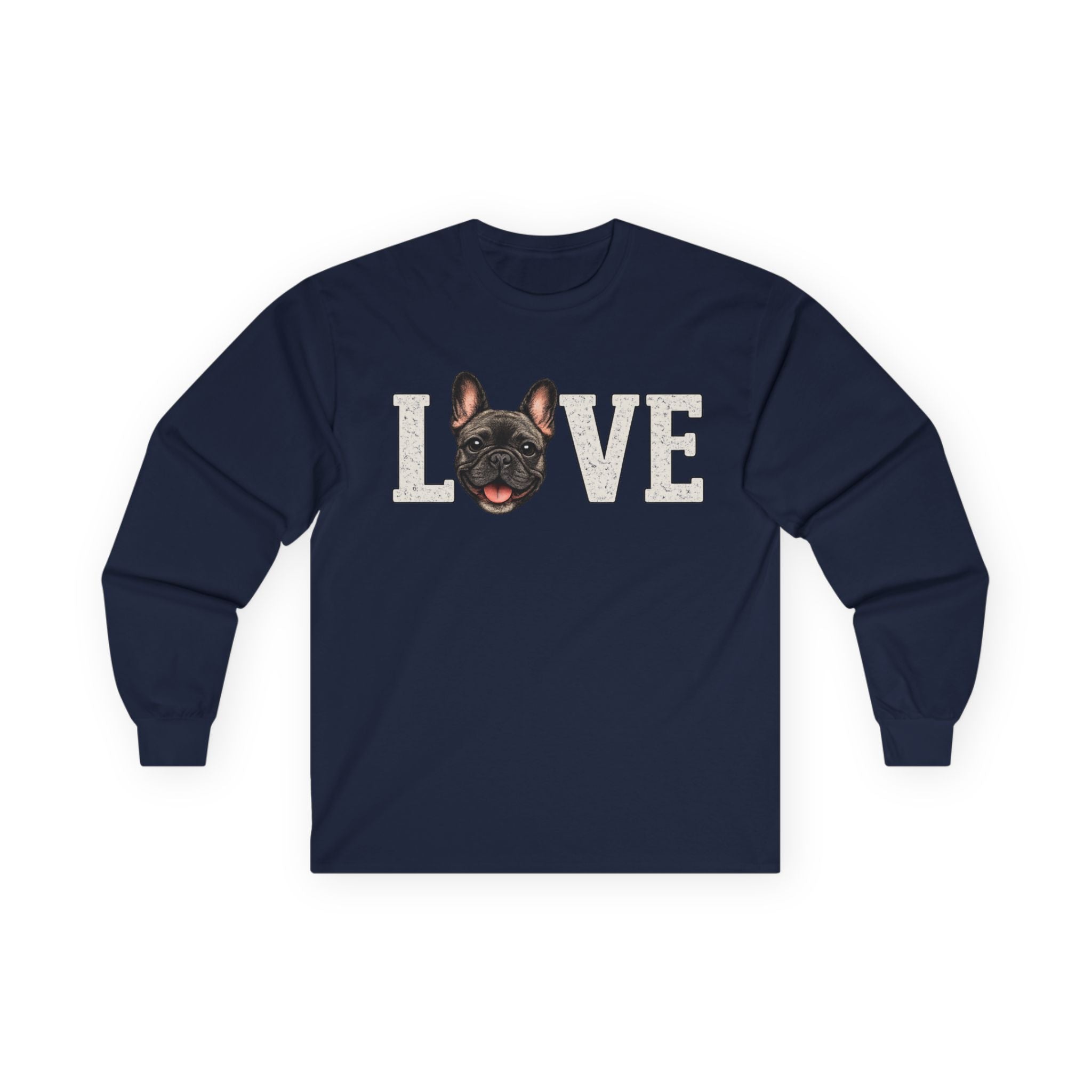French Bulldog Love Long Sleeve Tee