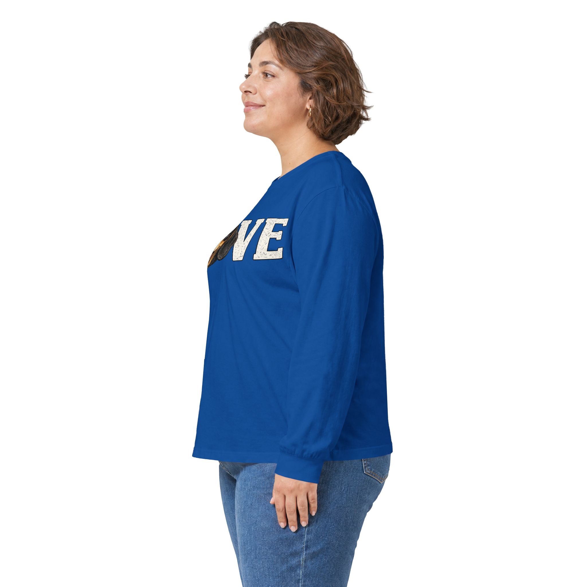 Love Dachshund Long Sleeve Tee - Cute Dog Lover Shirt