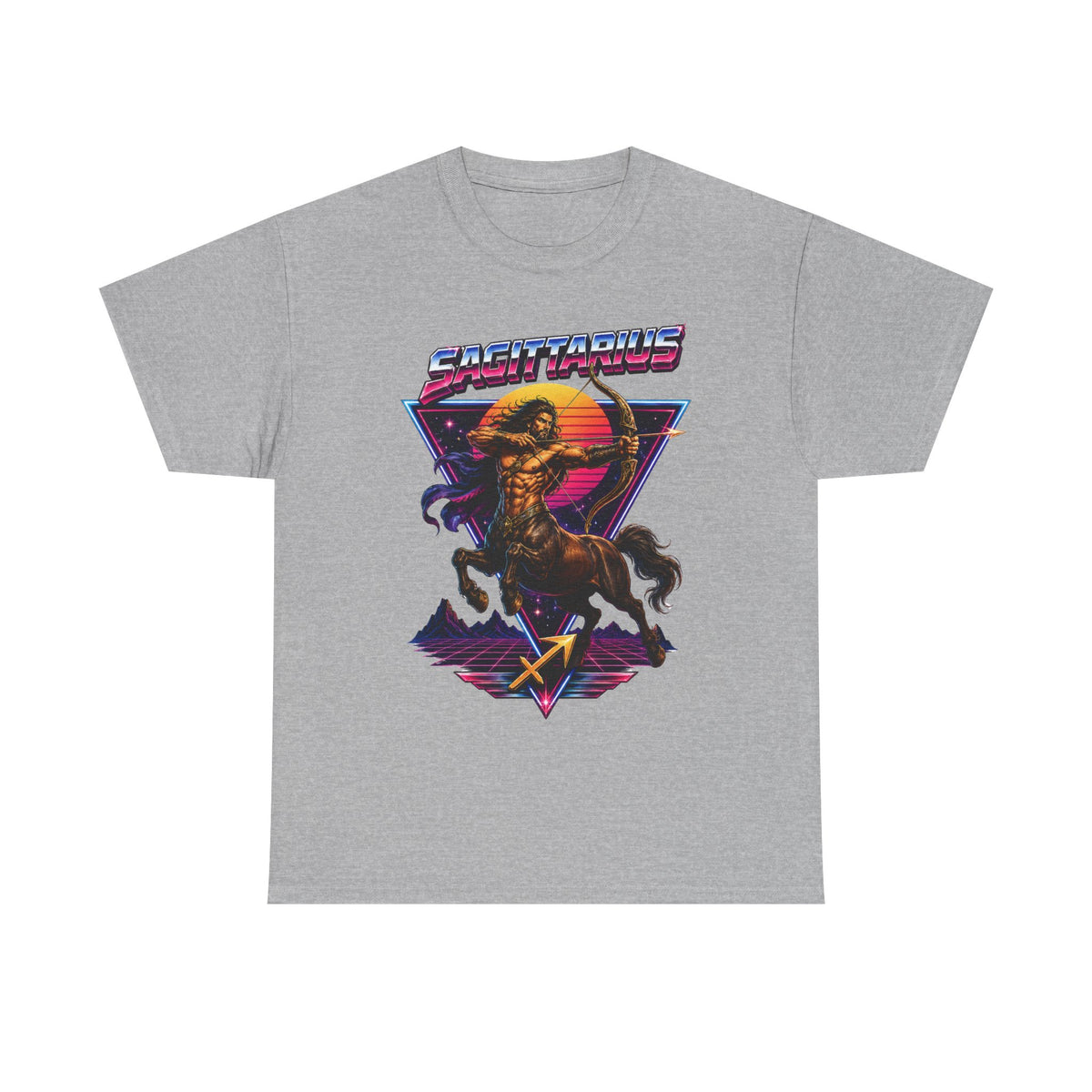 Sagittarius Retro Centaur Astrology Tee