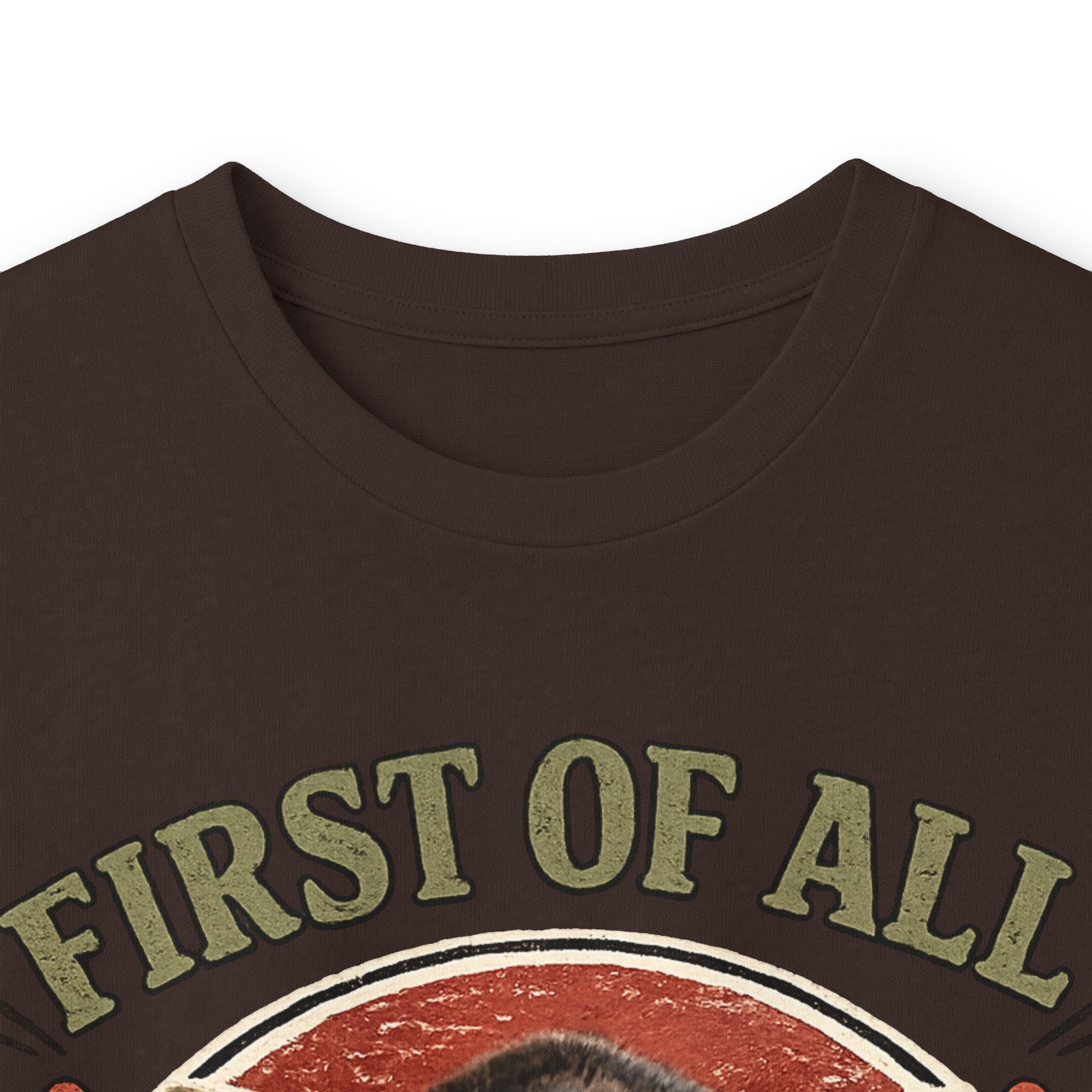First Of All I'm A Delight Cat Long Sleeve Tee