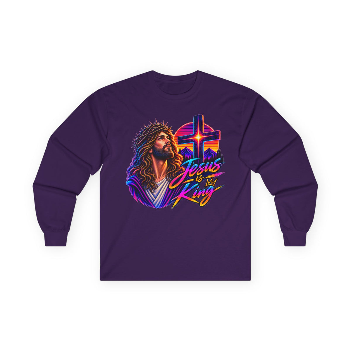 Jesus Is King Long Sleeve Tee